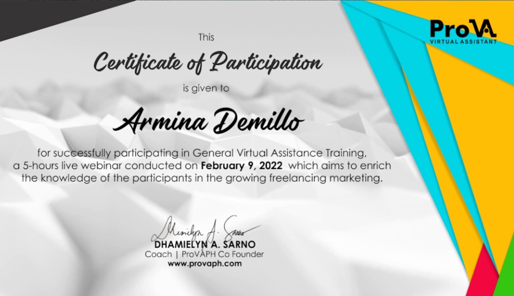 General Virtual Assistant