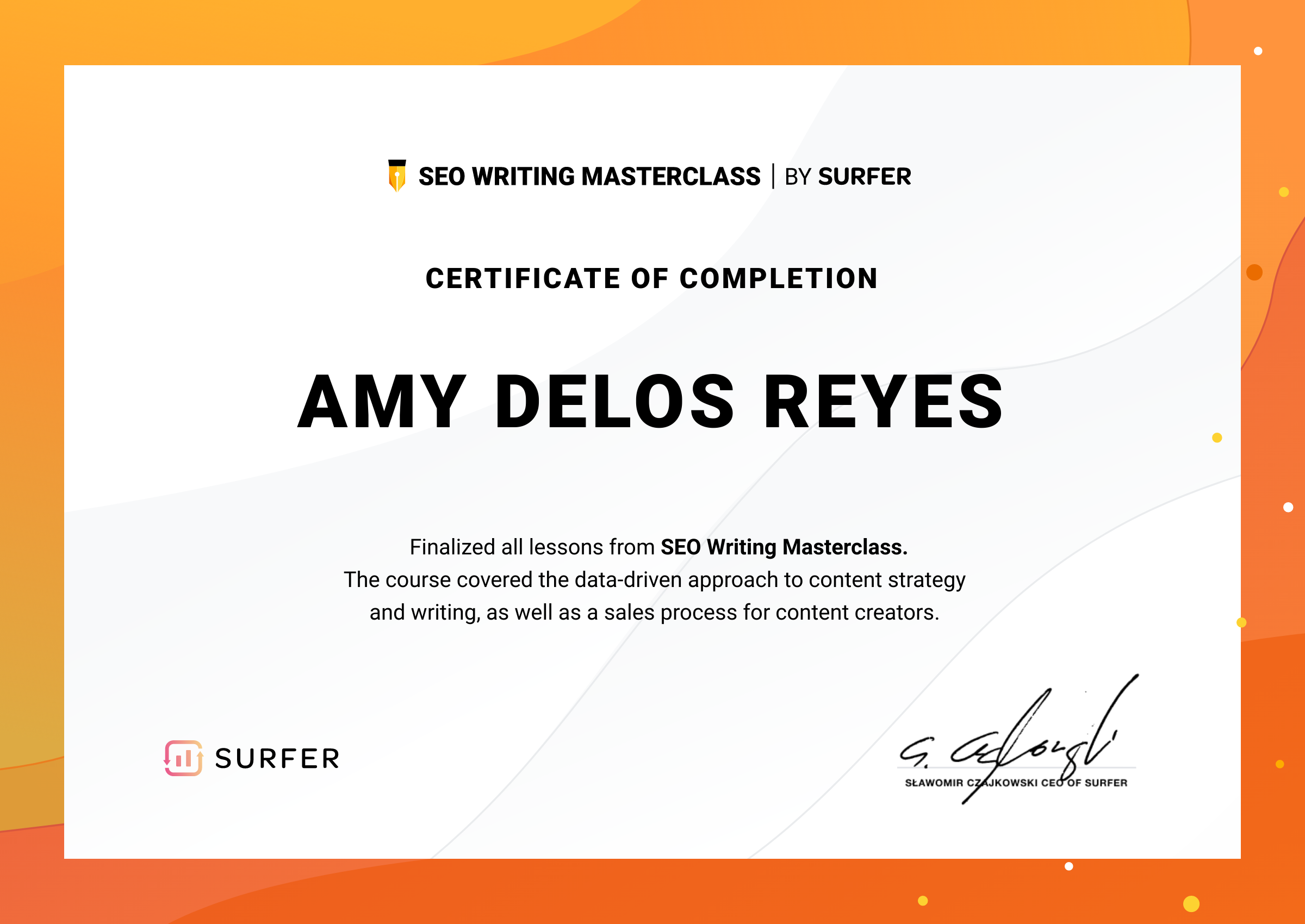 SEO Writing Masterclass