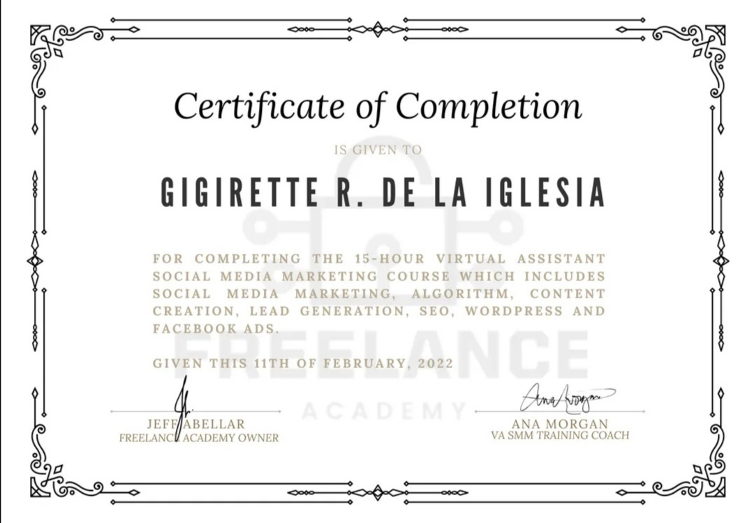Social Media Marketing Certificate