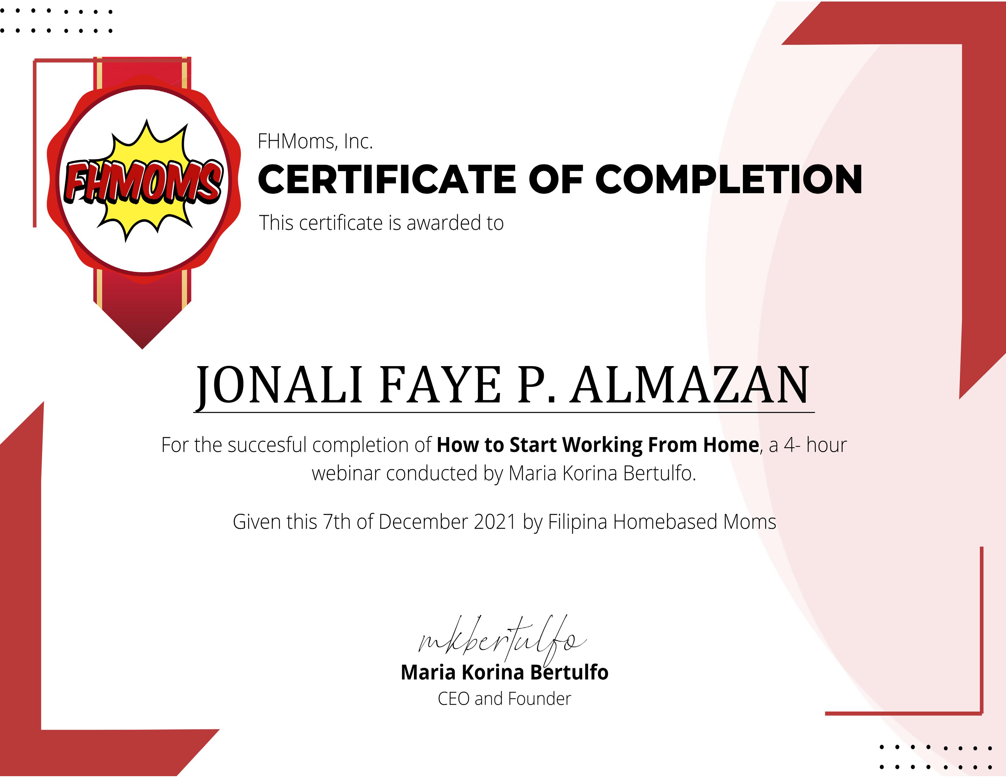 How to Start Working From Home - FHMoms, Inc.