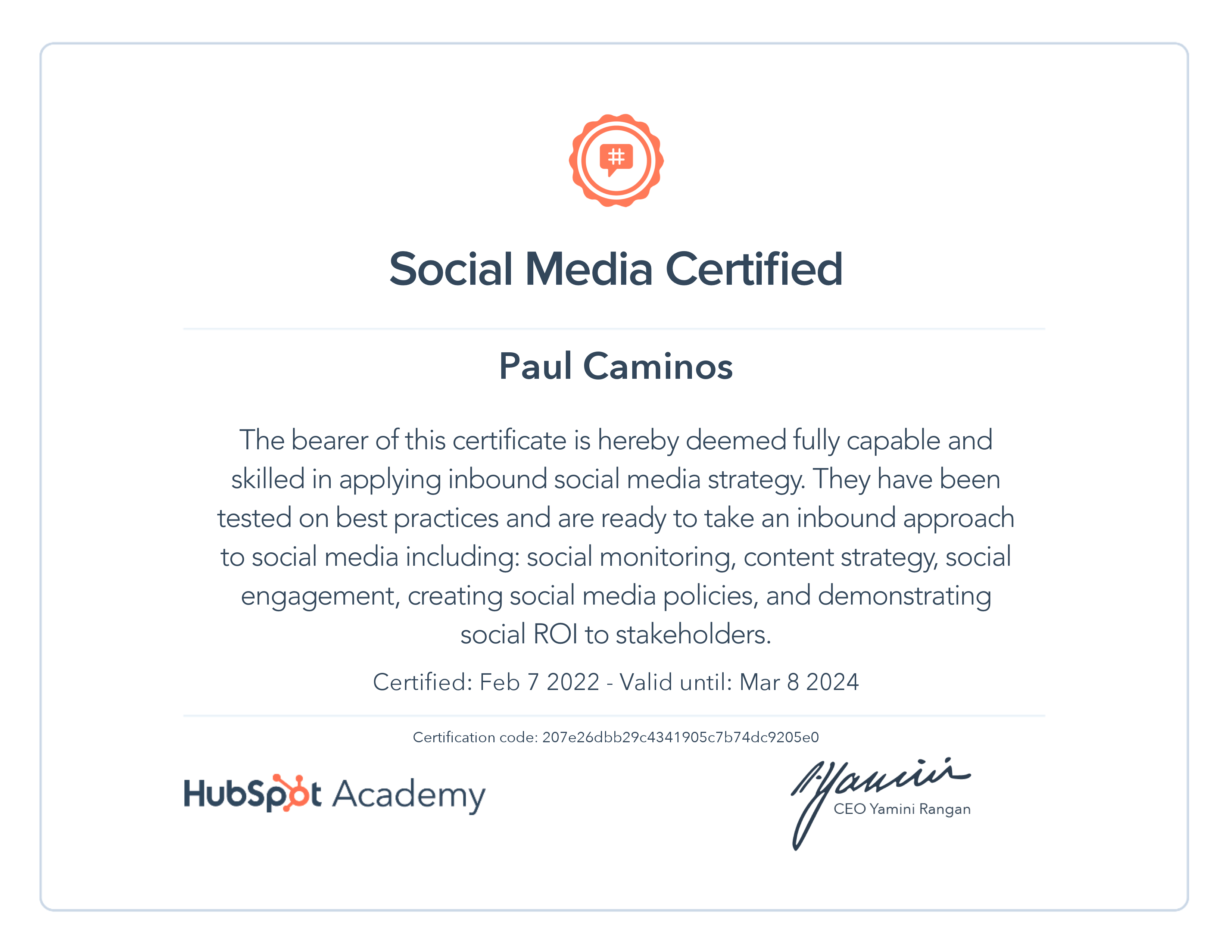 Social Media Strategy