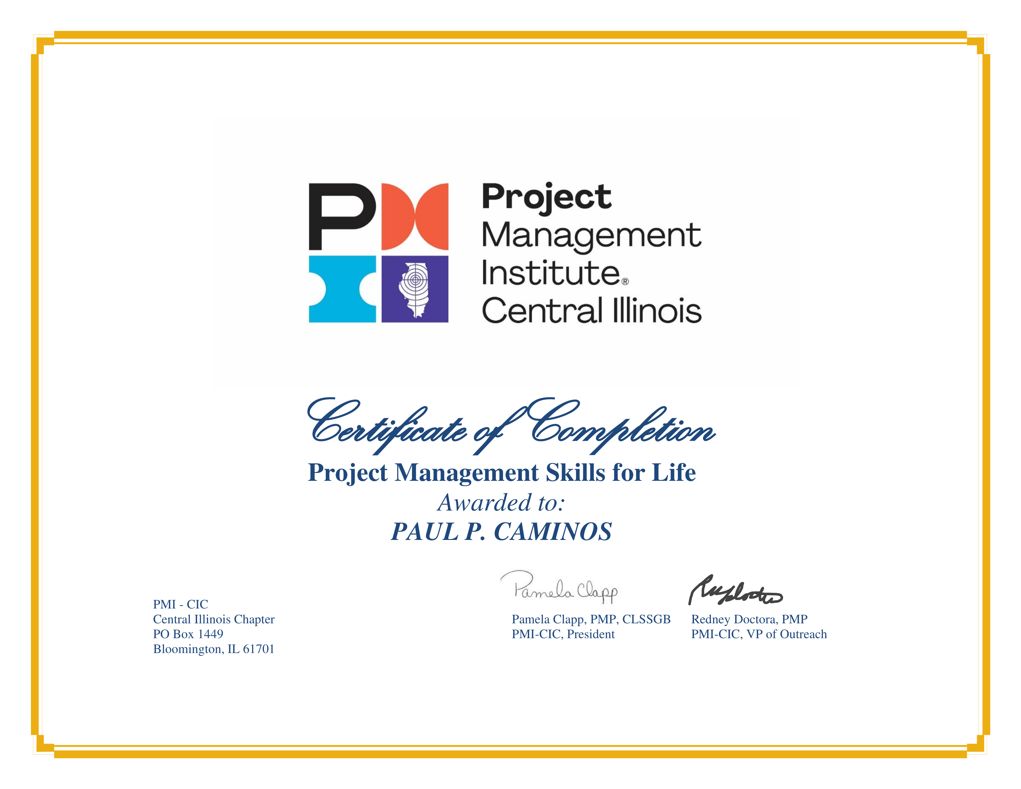 Project Management Training