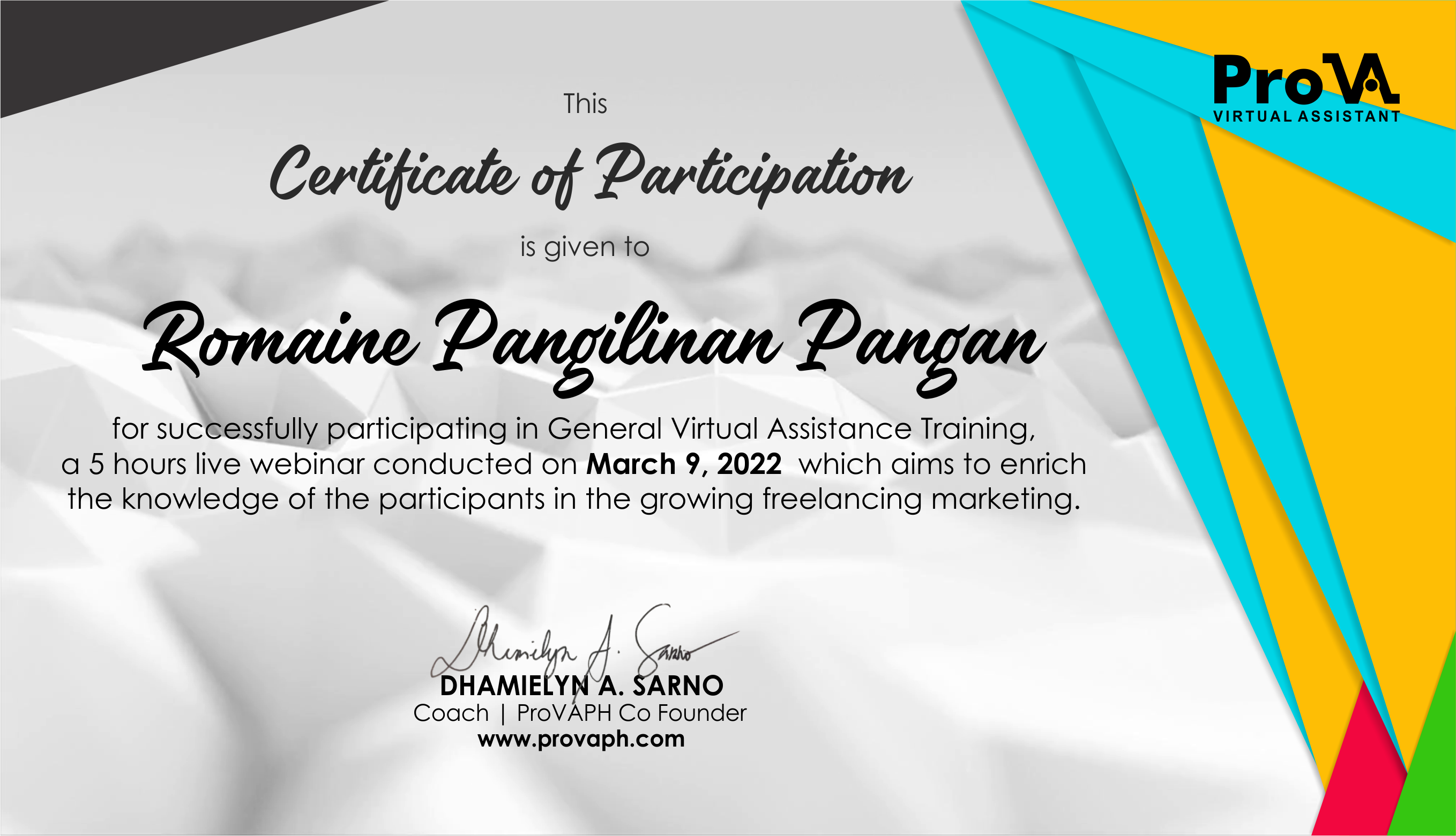 General Virtual Assisstance