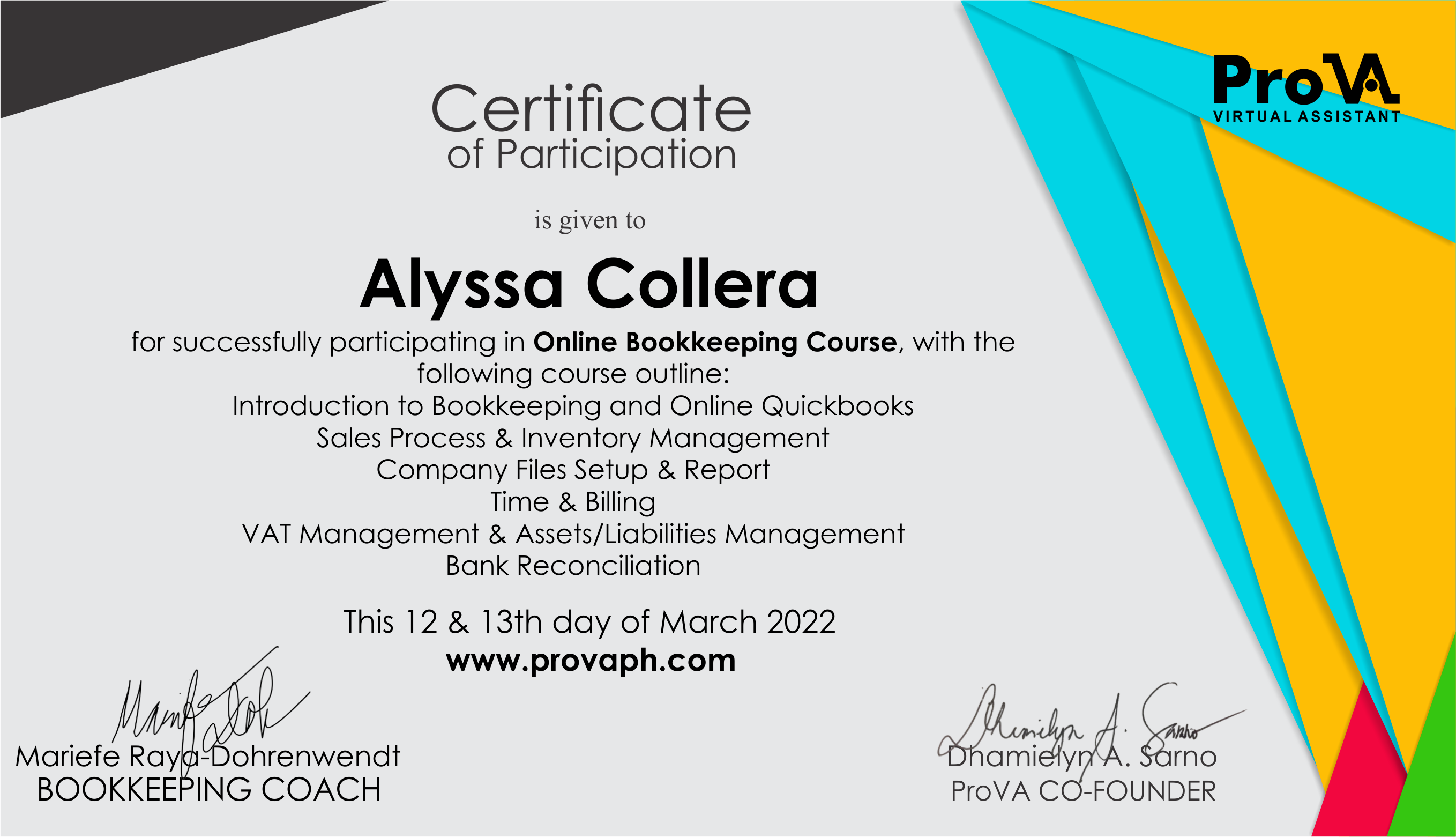 Quickbooks Online Bookkeeping