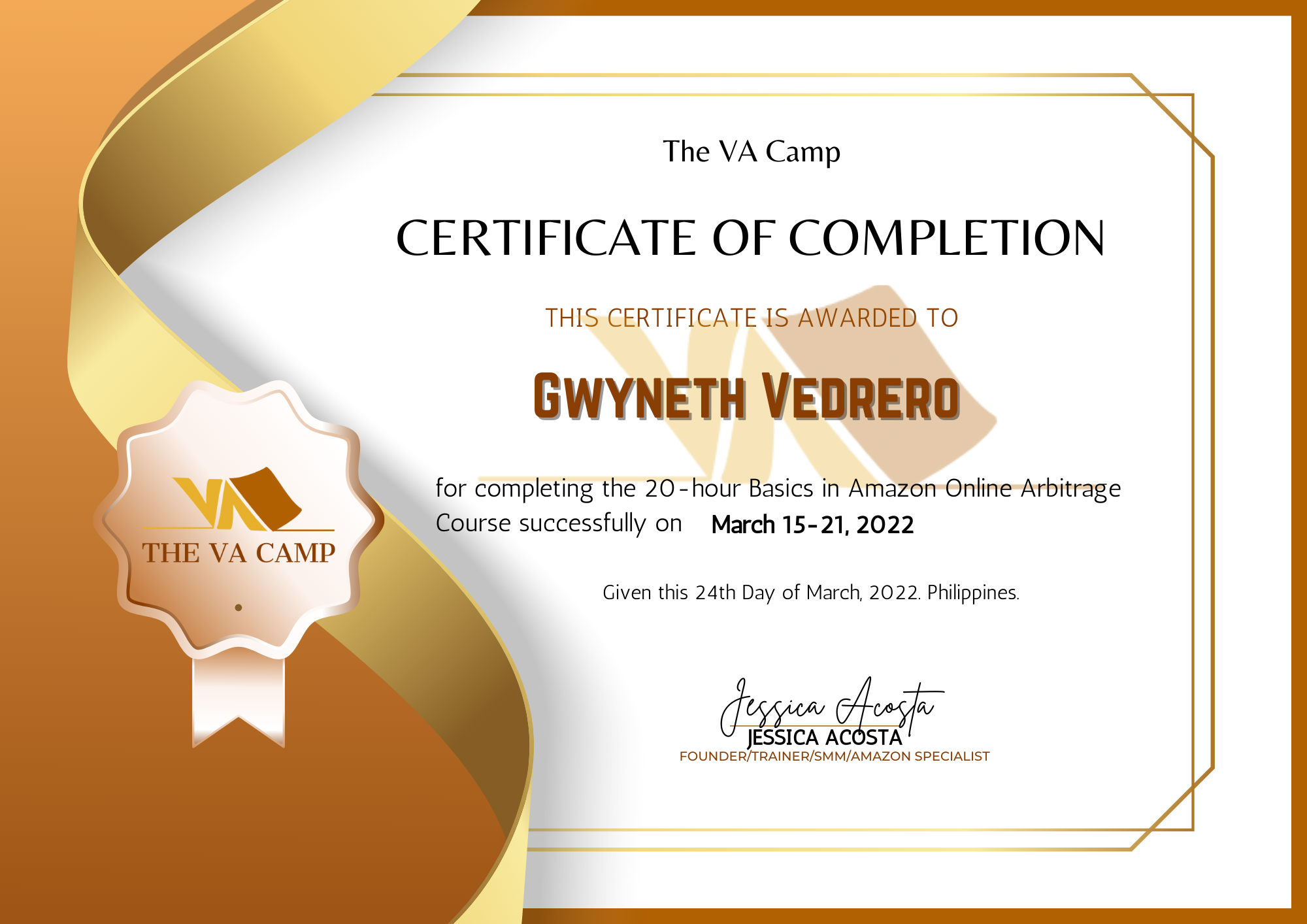 Amazon Product Sourcing Certification