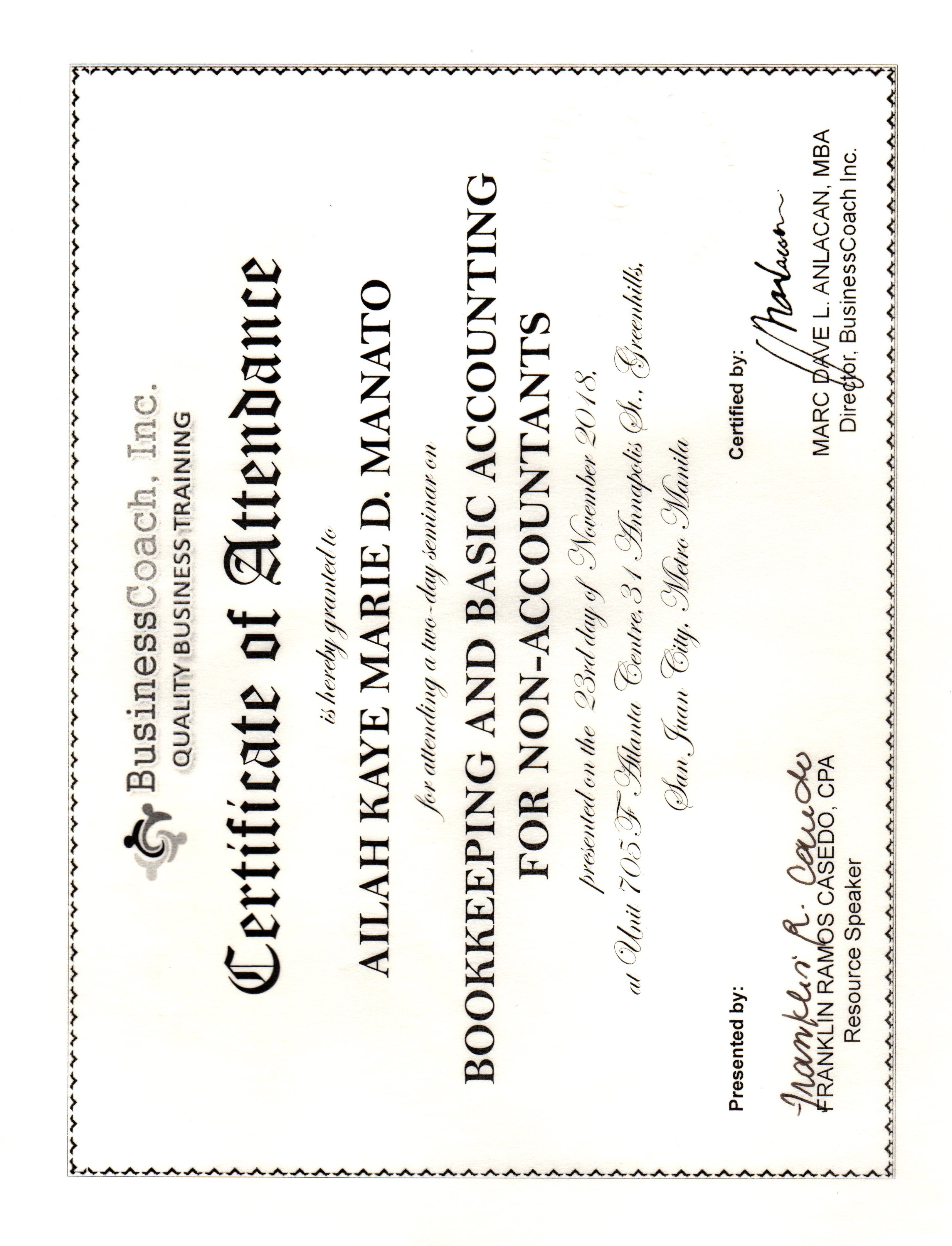 Bookkeeping and Basic Accounting for Non-Accountants