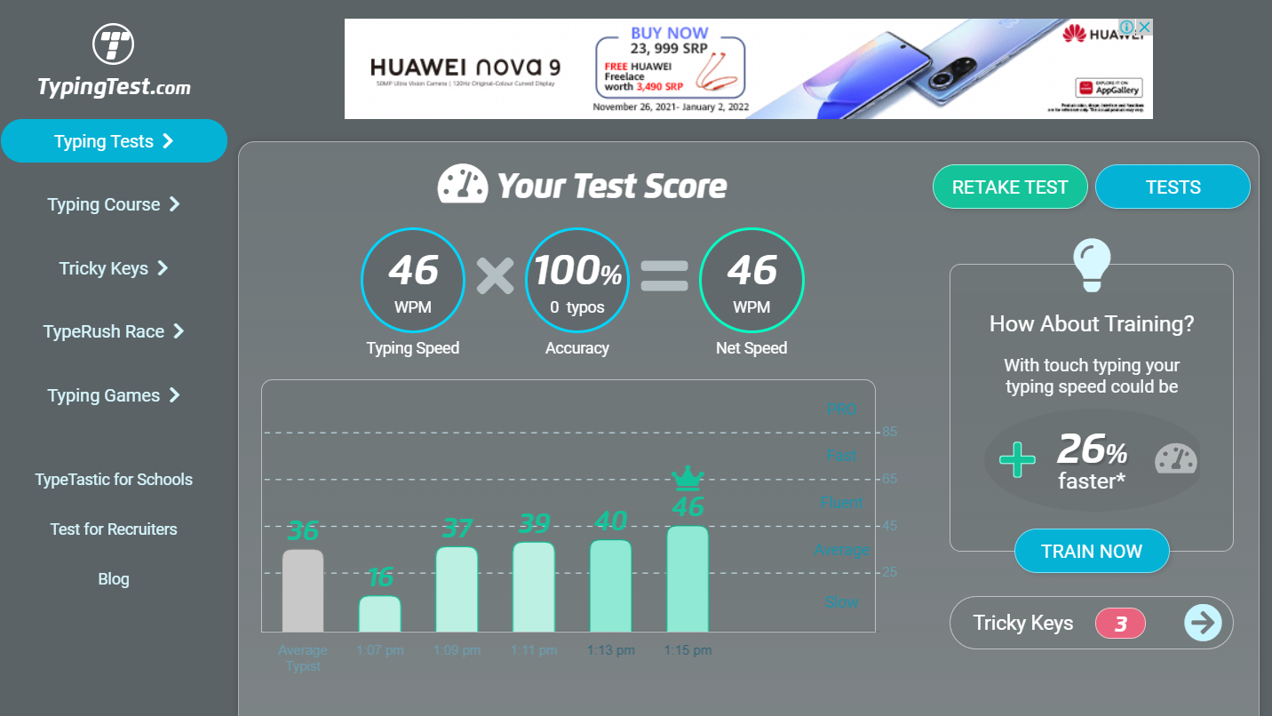 Trying Test
