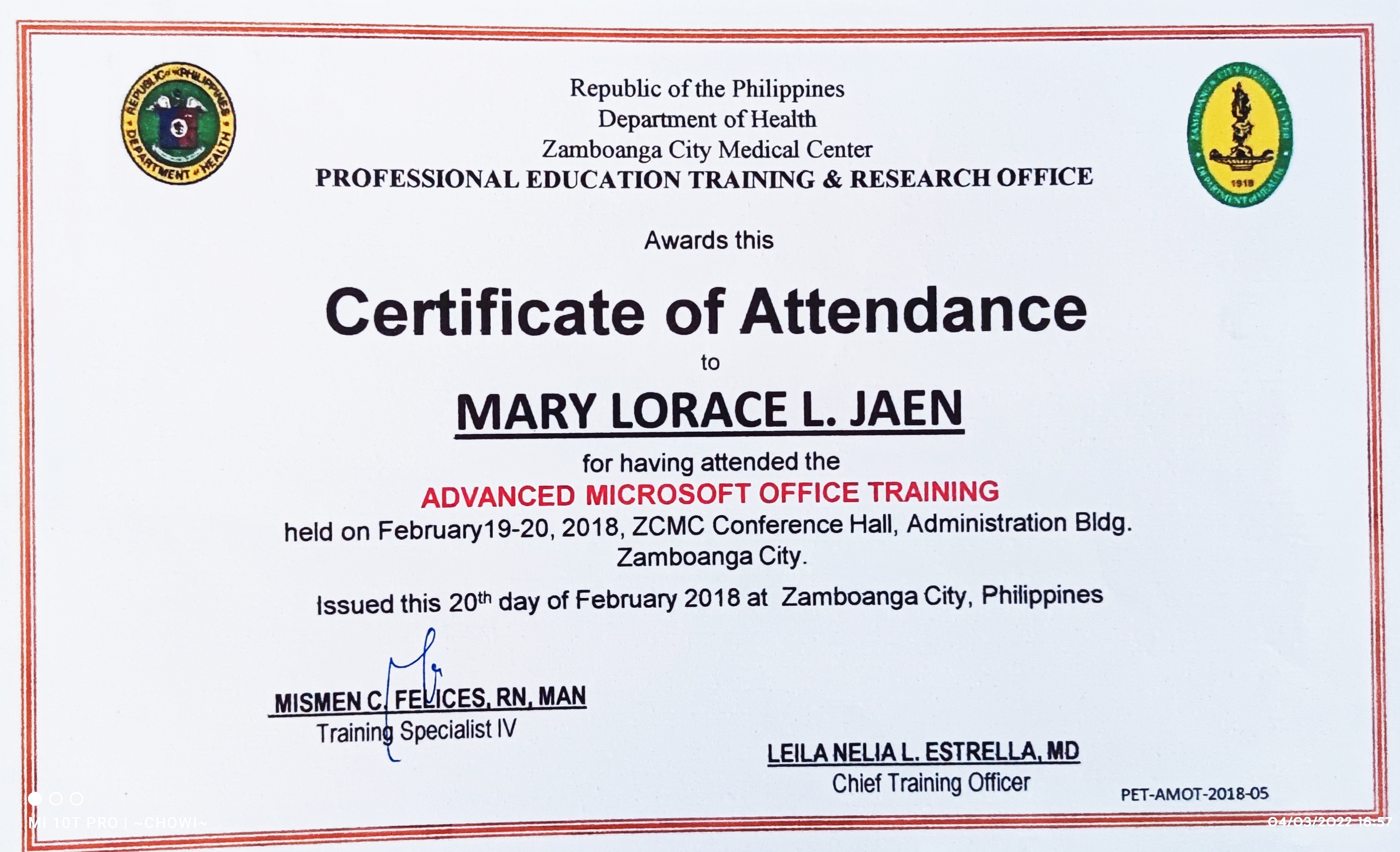 Advanced Microsoft Office Training