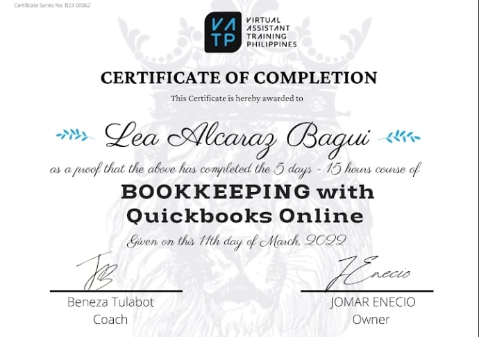 Bookkeeping with Quickbooks Online