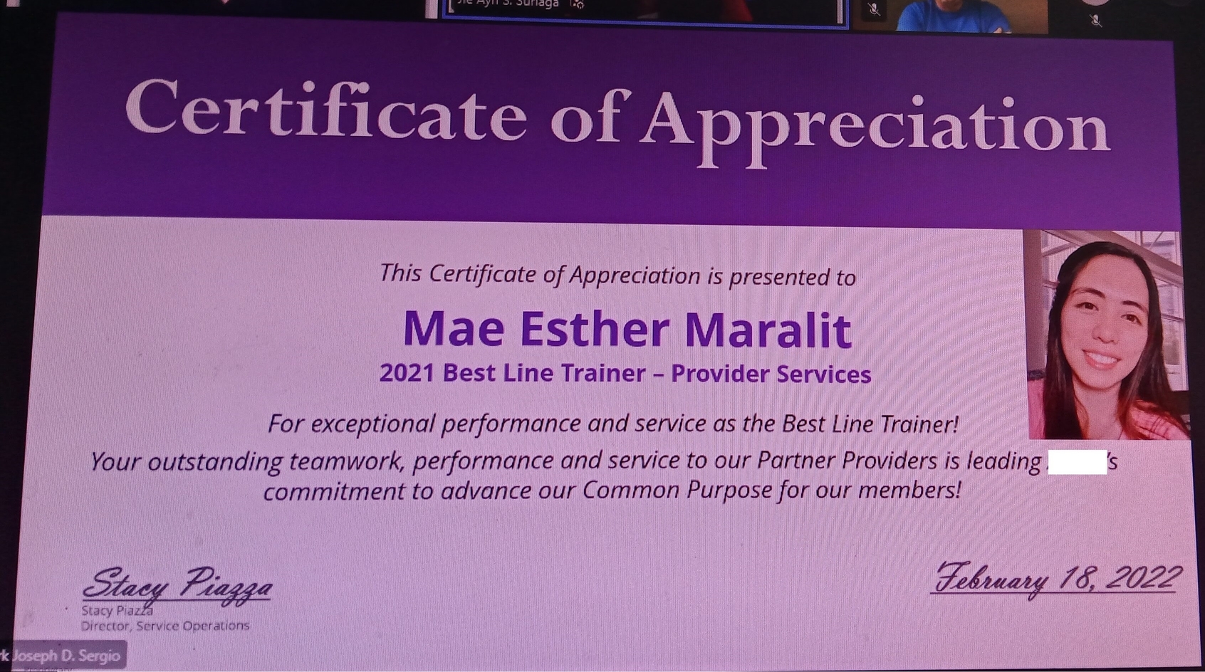 2021 Best Line Trainer