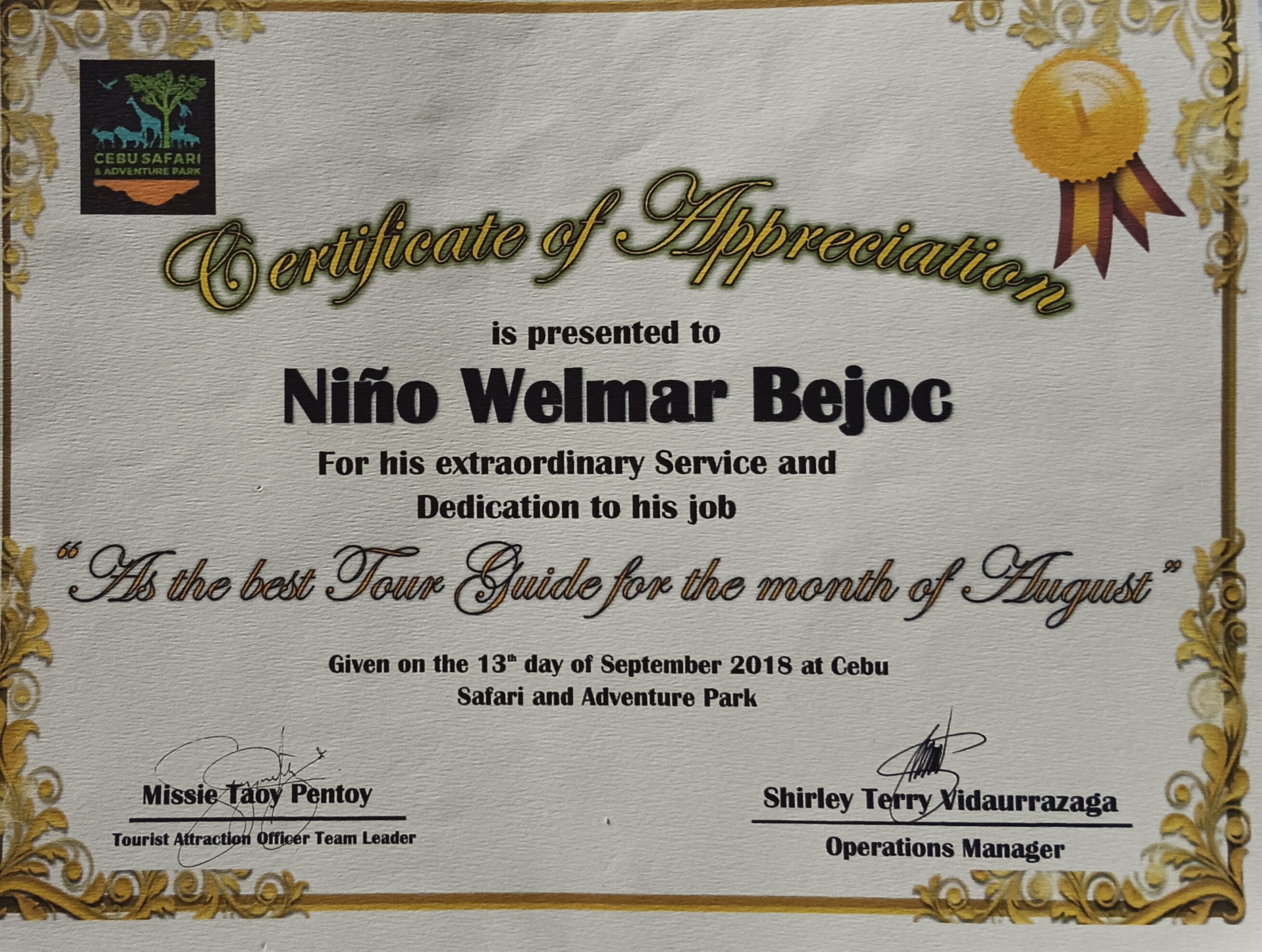 Best Tour Guide for the month of August