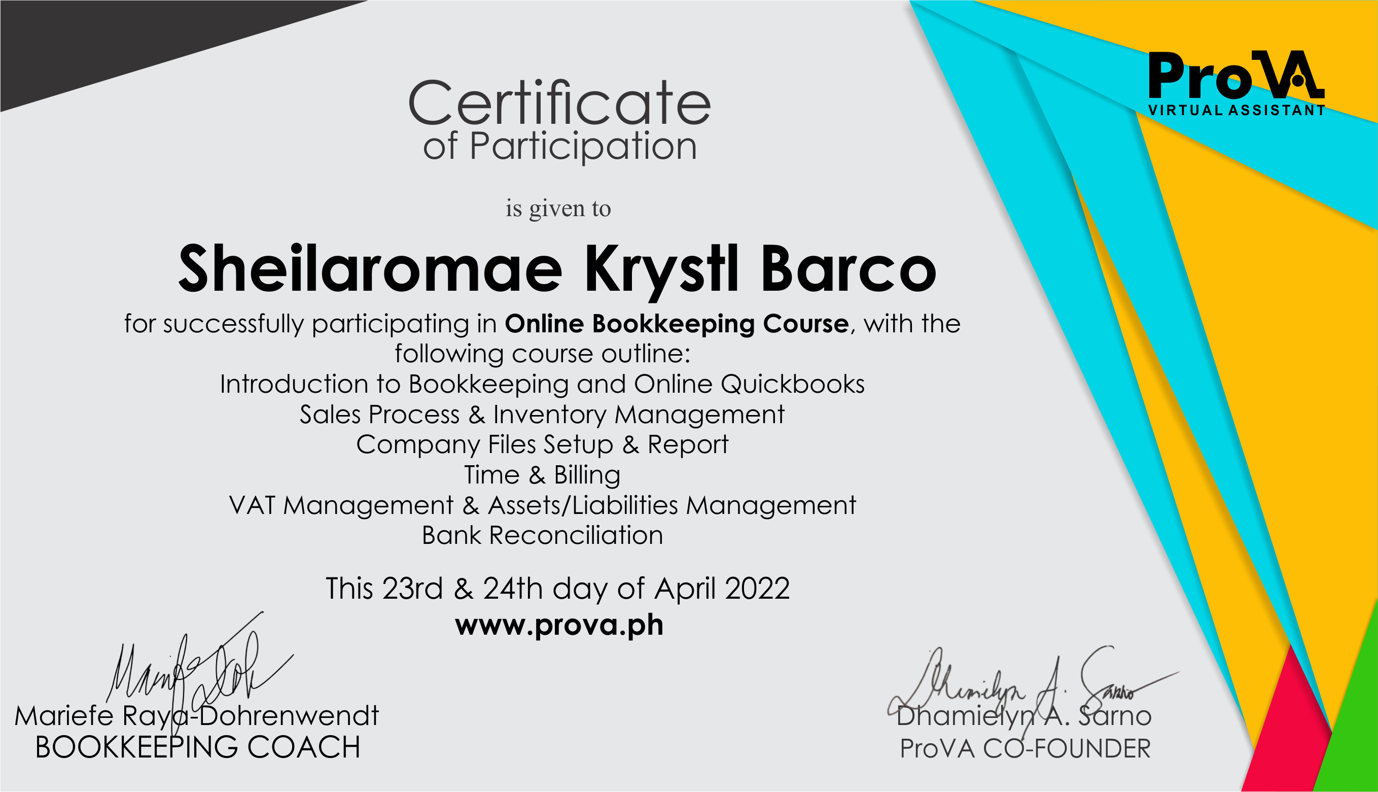 ONLINE BOOKKEEPING COURSE & QUICKBOOKS ONLINE TRAINING