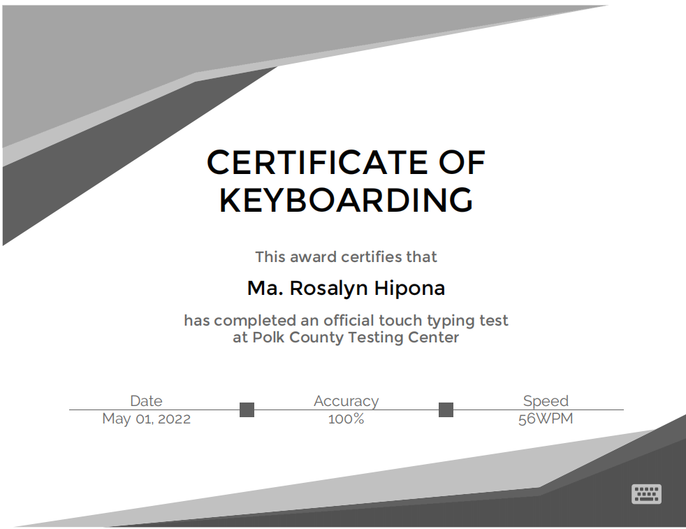 Typing Test