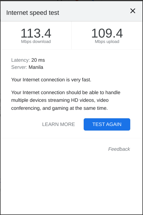Internet Speed Test
