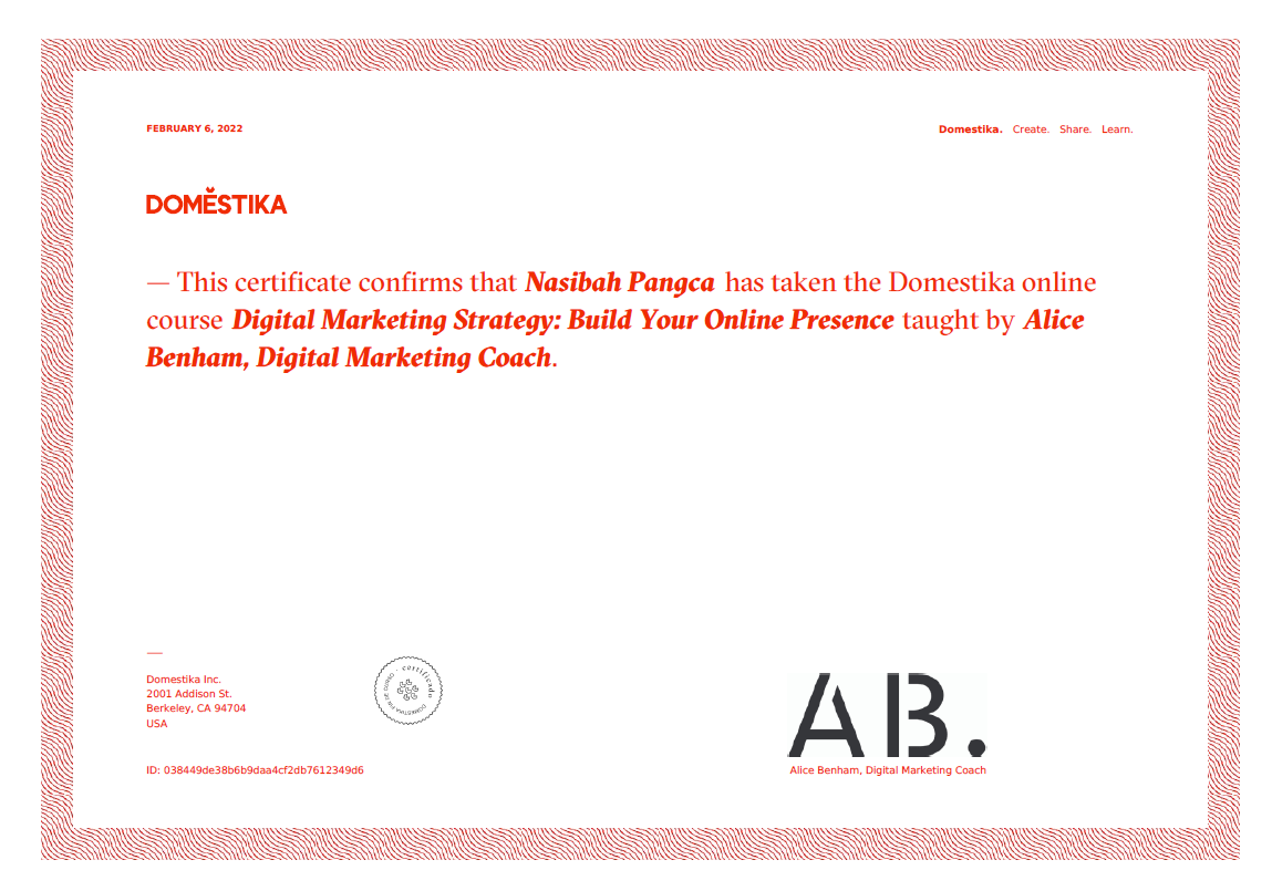 Digital Marketing Strategy