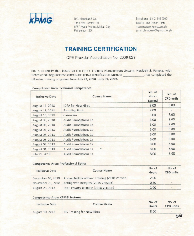 Accounting & Auditing