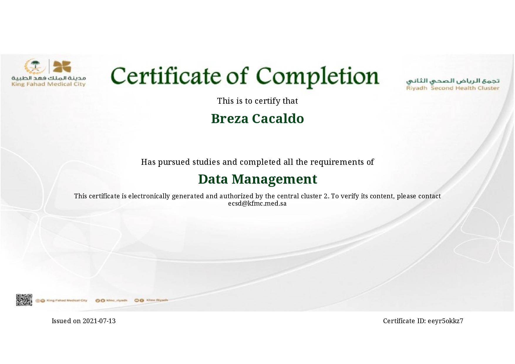 Data Management