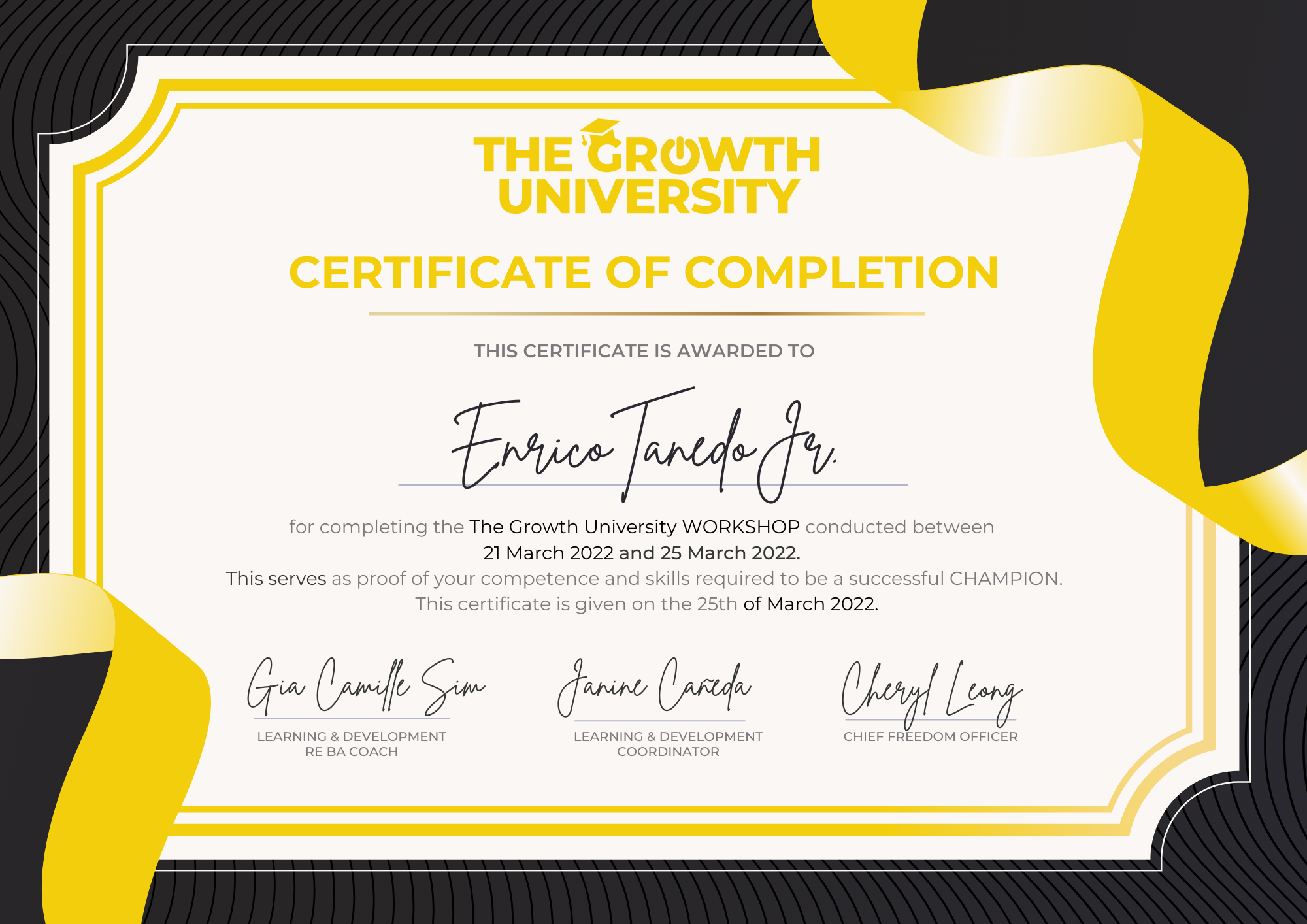 Real-Estate VA Certificate