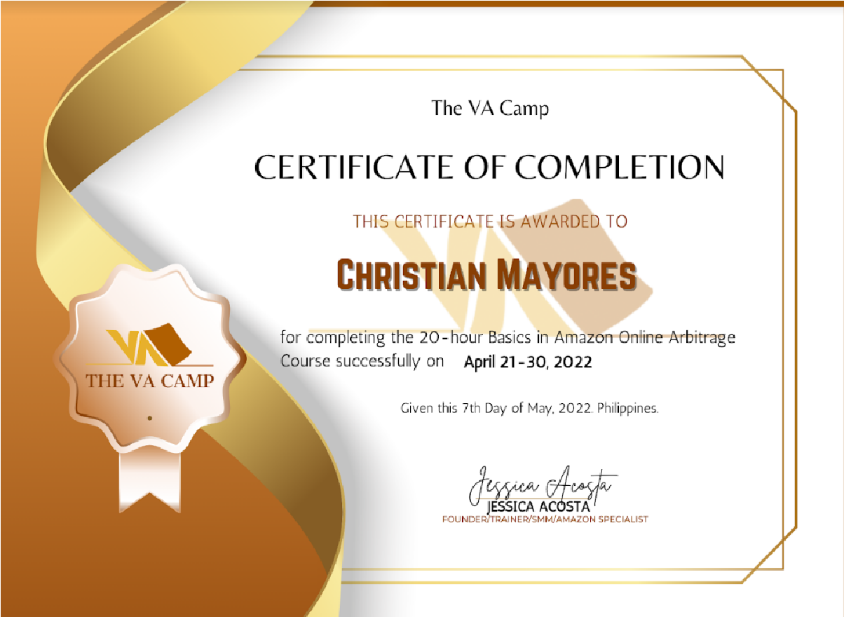 The VA Camp - Amazon Online Arbitrage Course