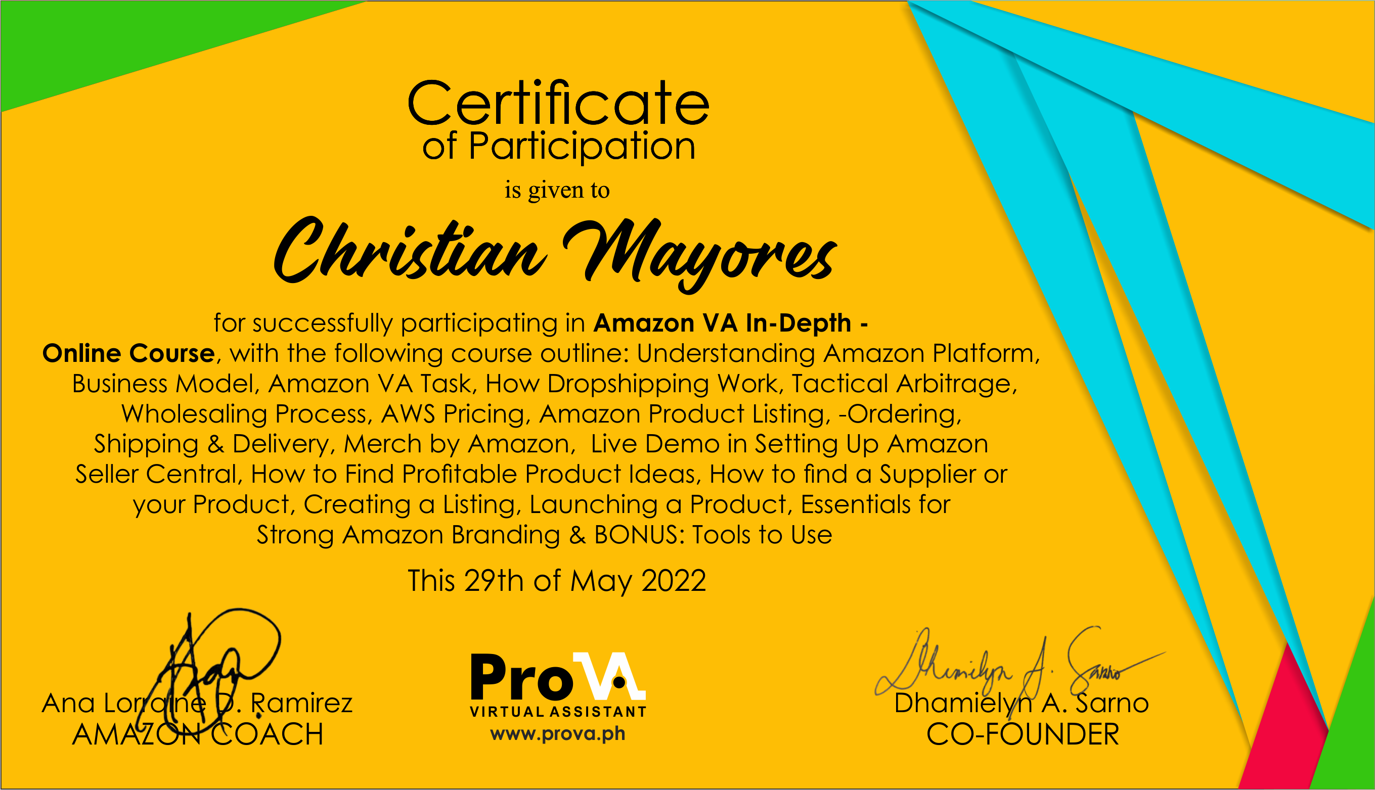 Pro VA  - Amazon VA (In-depth)