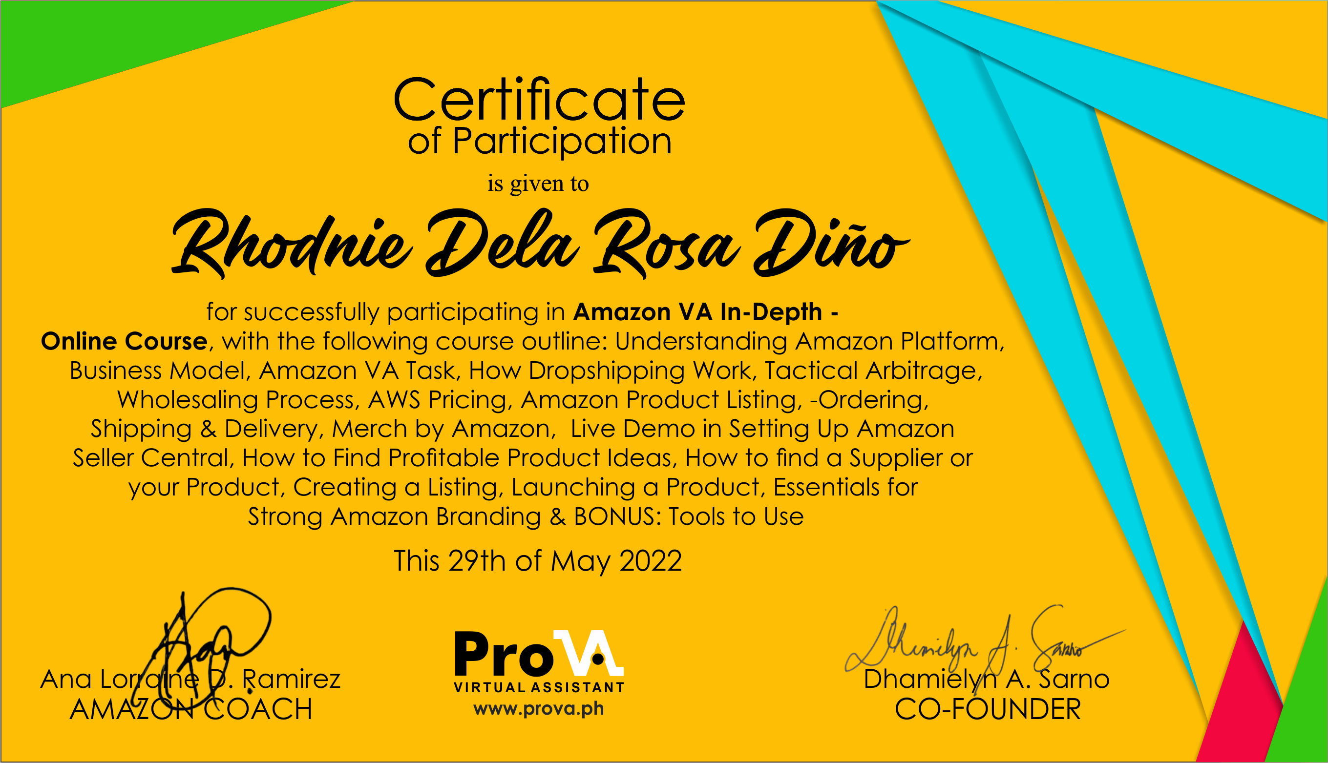 Amazon VA In-Depth Online Course