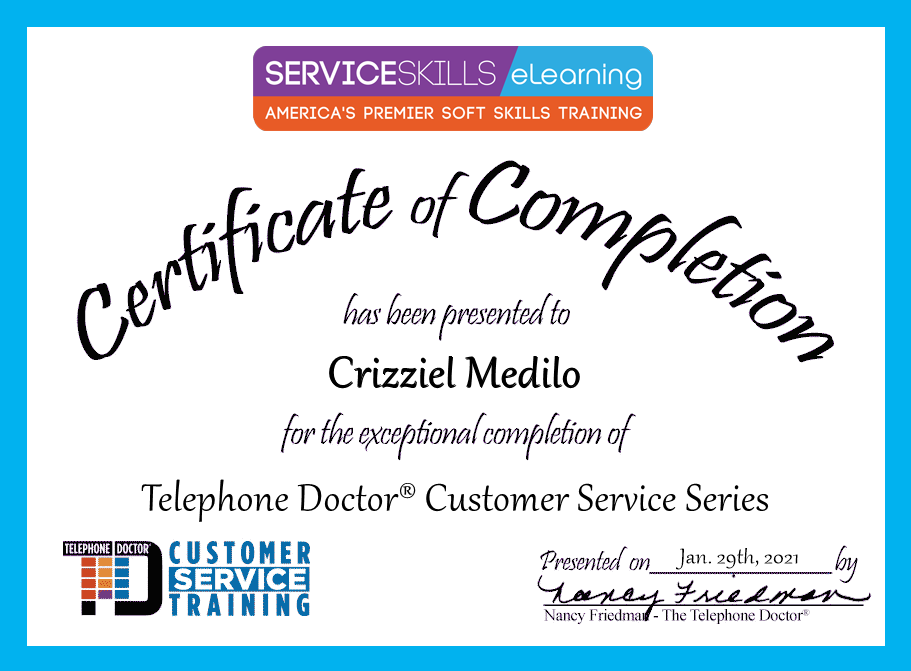 Customer Service Series
