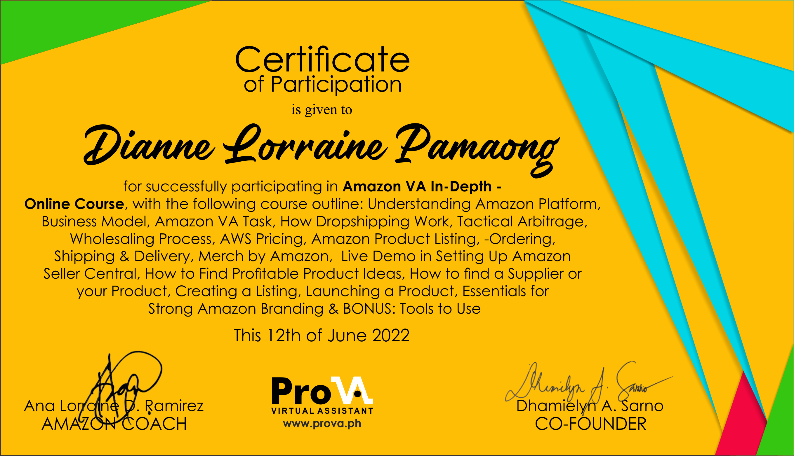 Amazon VA In-Depth Online Course