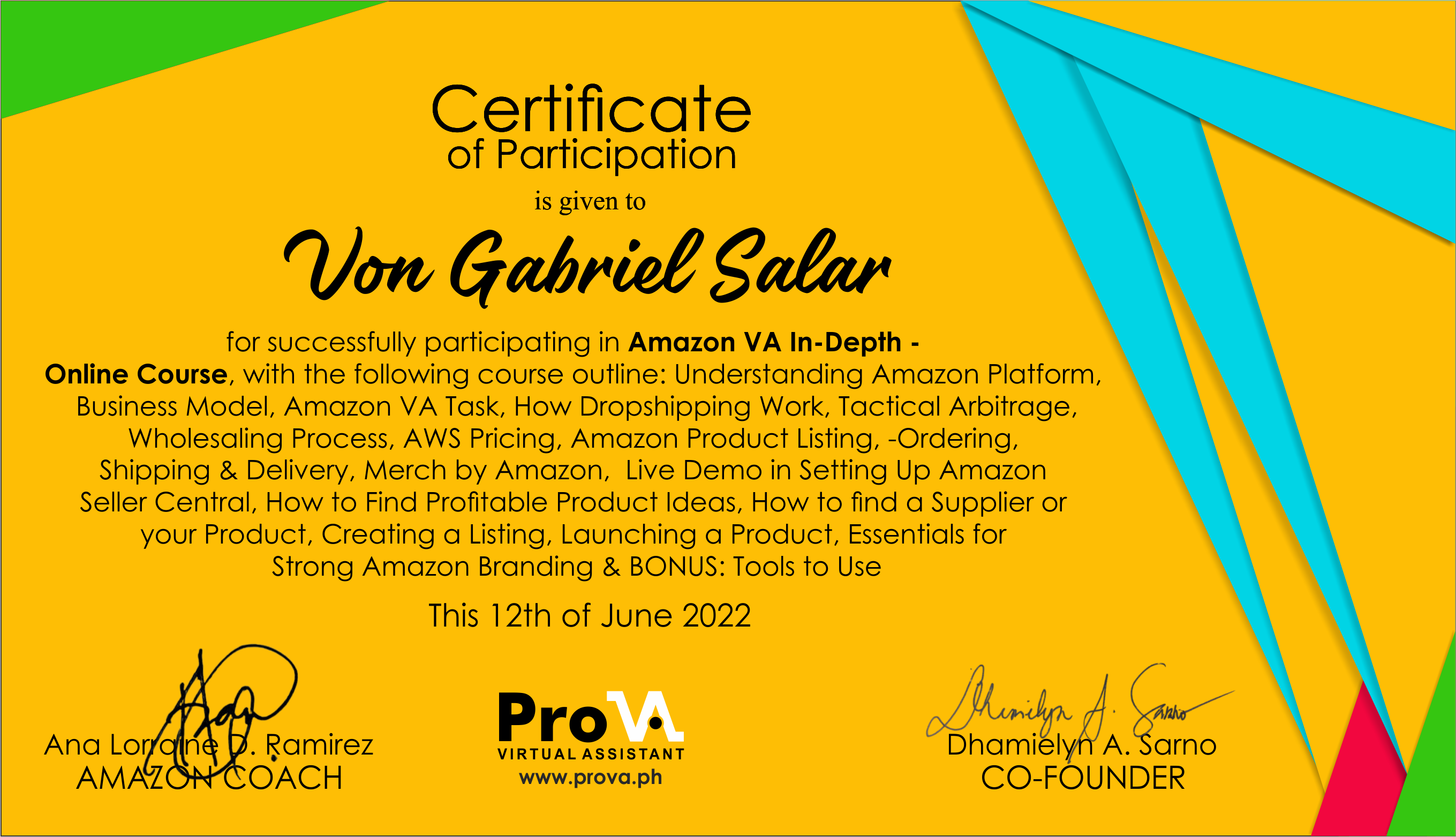 Amazon VA In-Depth Online Course