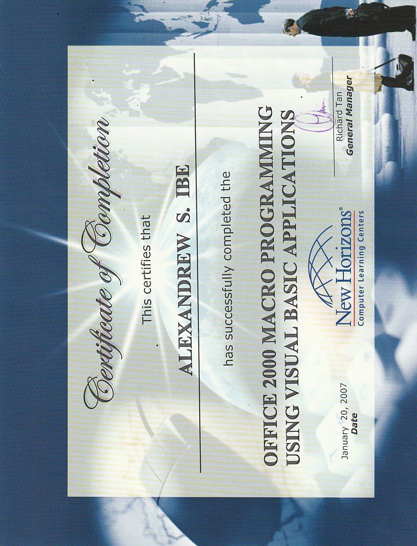 Office 2000 with Macro Programming