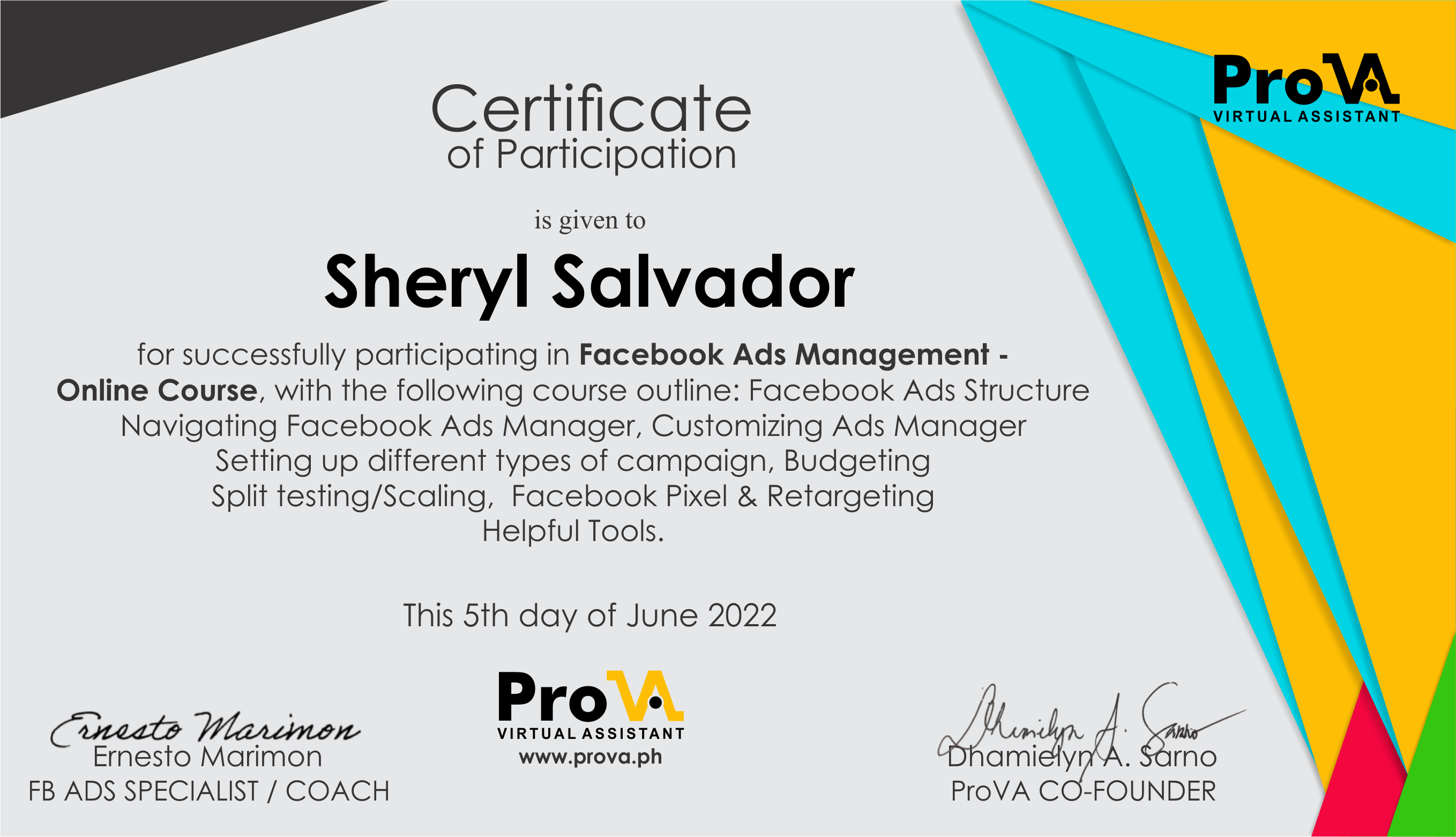 Facebook Ads Management In-Depth Training