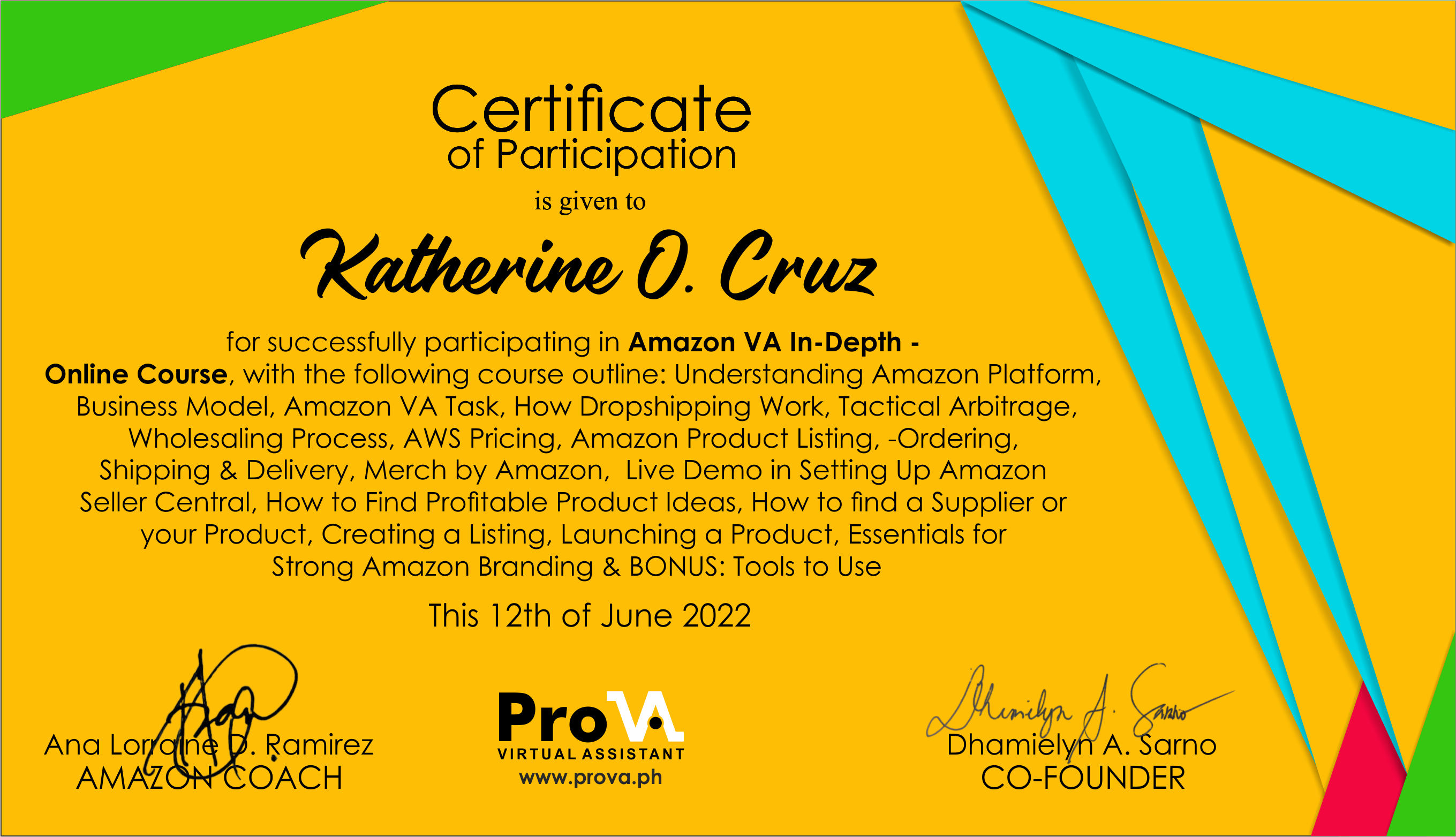 Amazon VA In-Depth Online Course