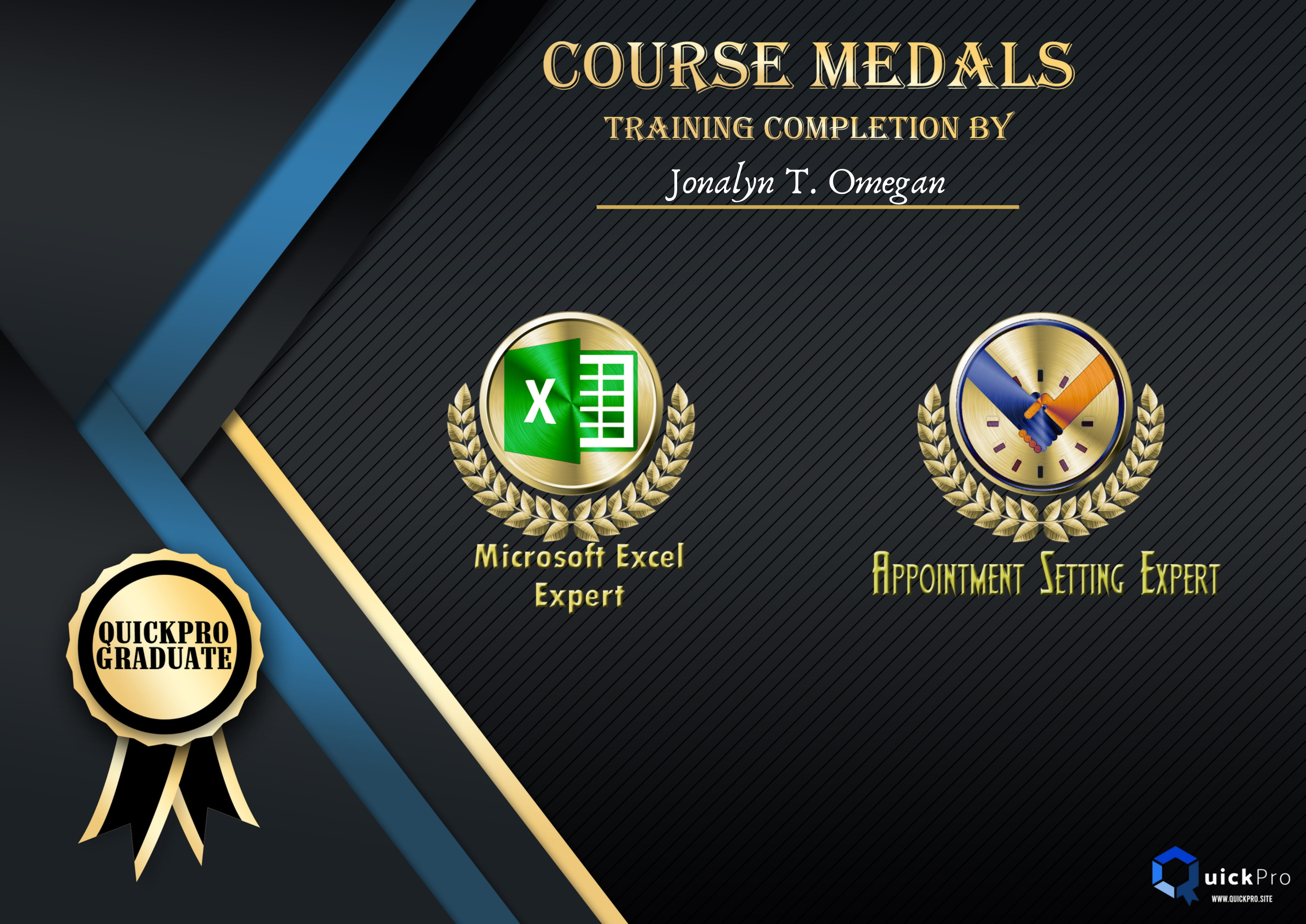 QuickPro Microsoft Excel Expert and Appointment Setter Expert