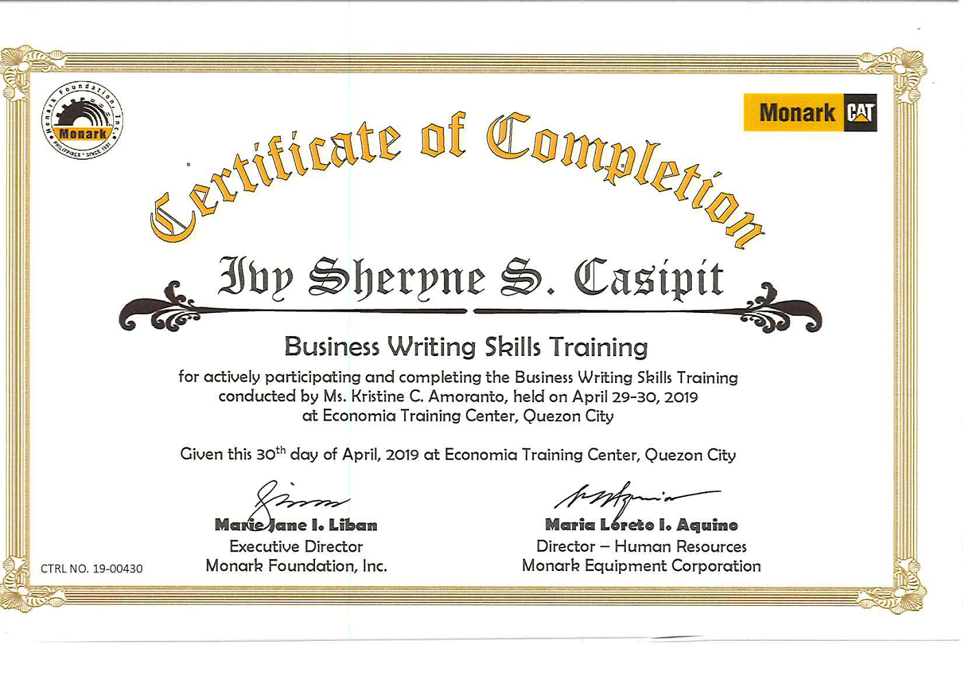 Business Writing Skills Training