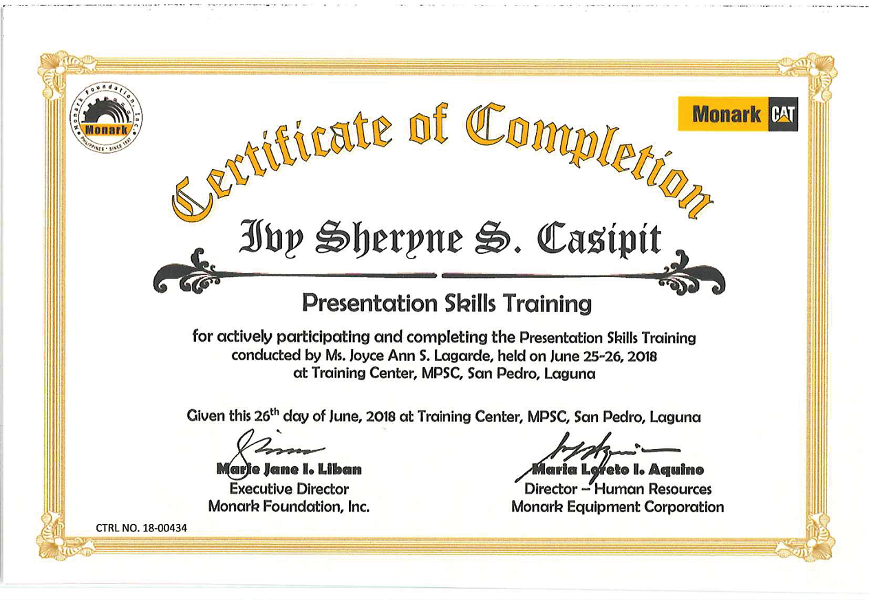 Presentation Skills Training