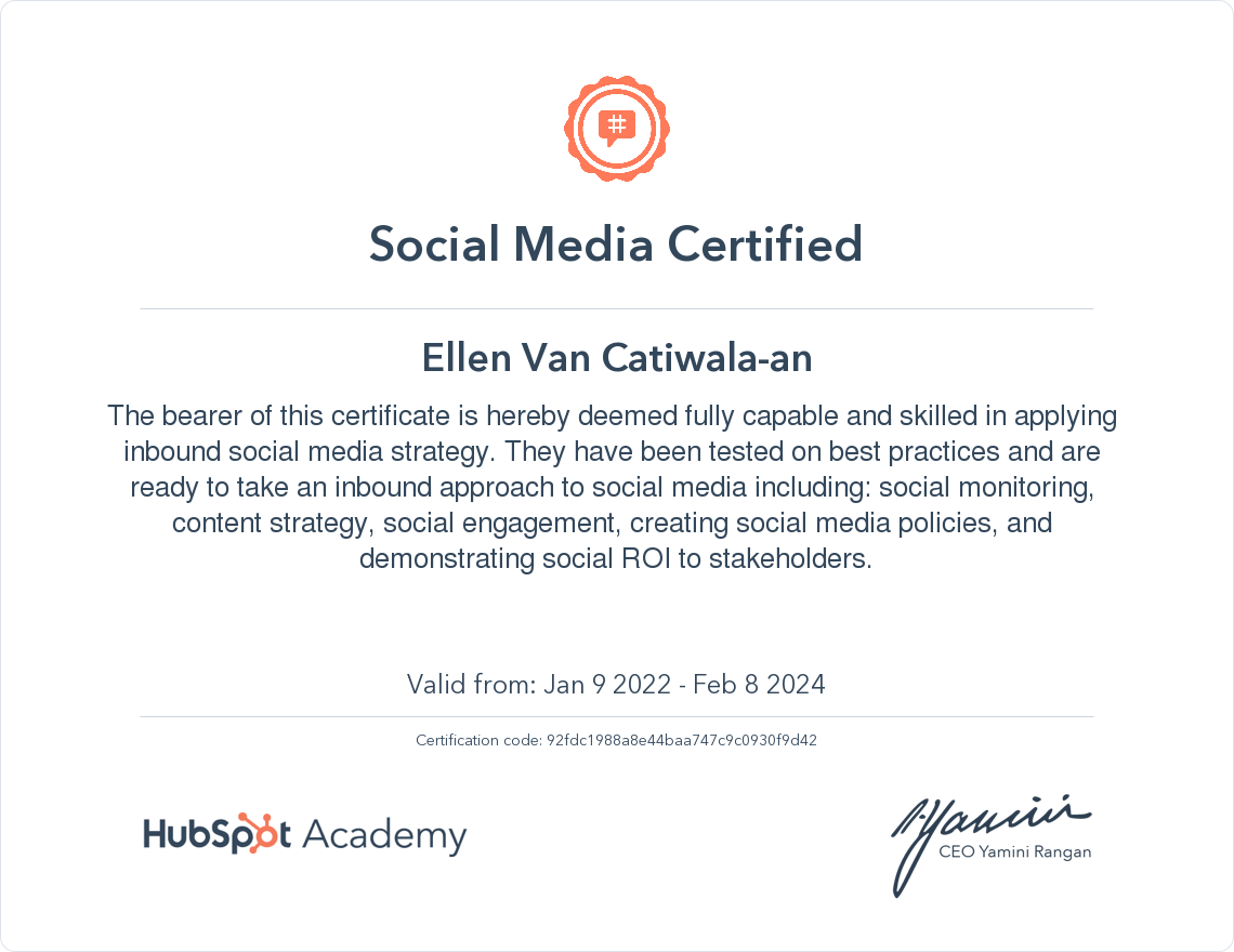Social Media Marketing Certification Course