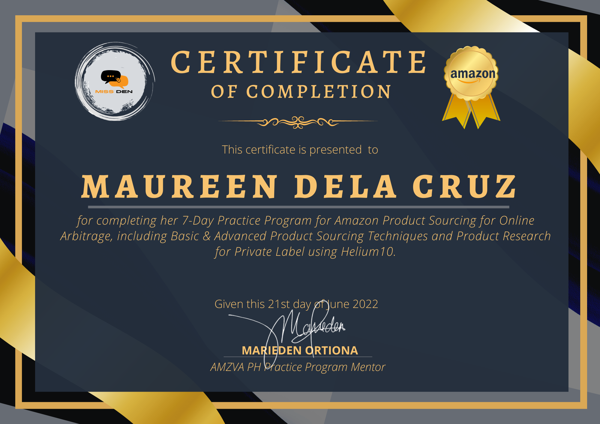 Amazon Internship (Product Sourcing and Product Research)