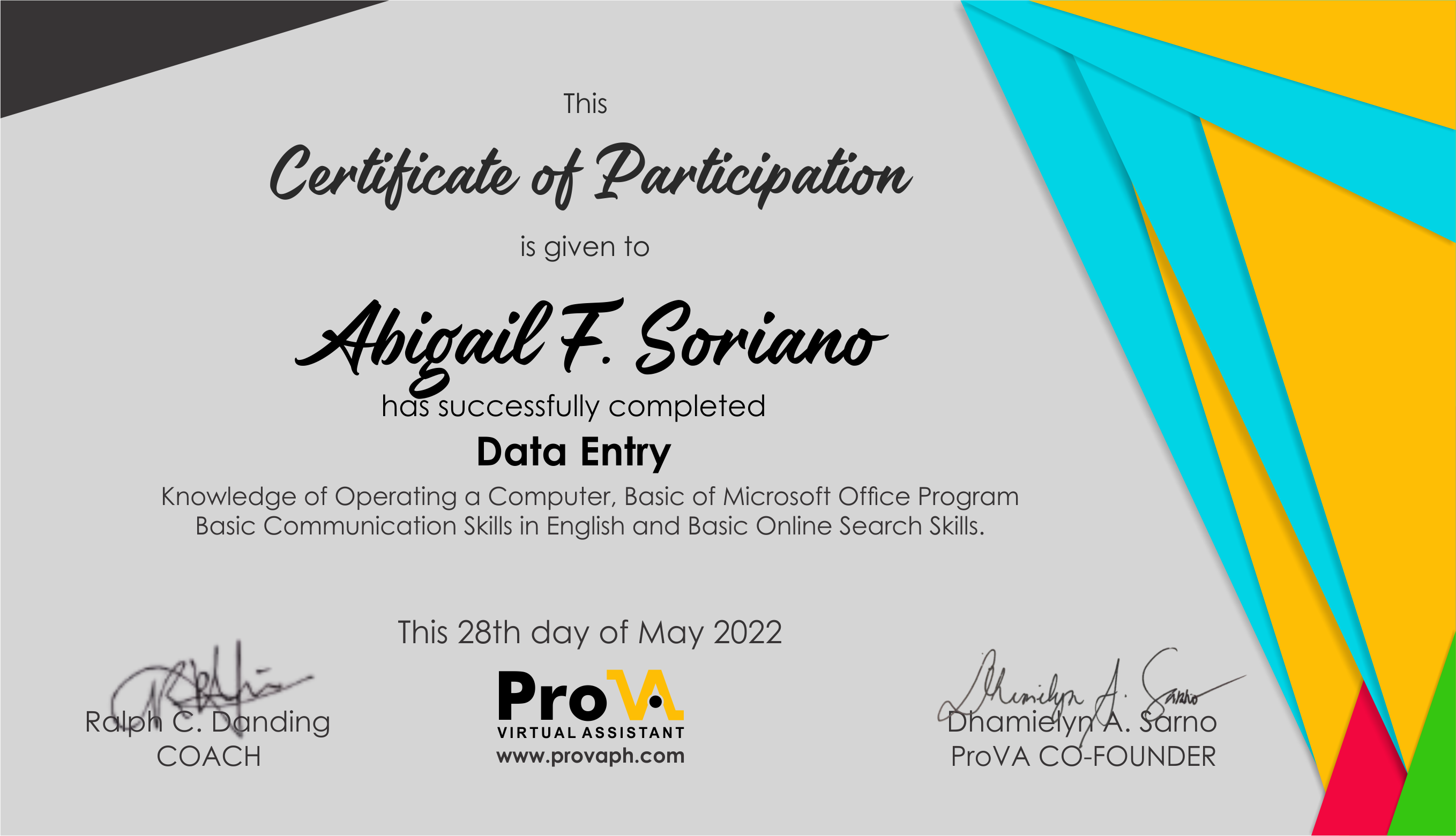 Data Entry In Depth Training