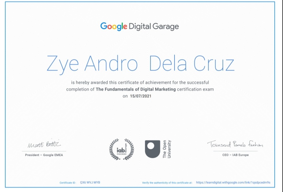 The Fundamentals of Digital Marketing