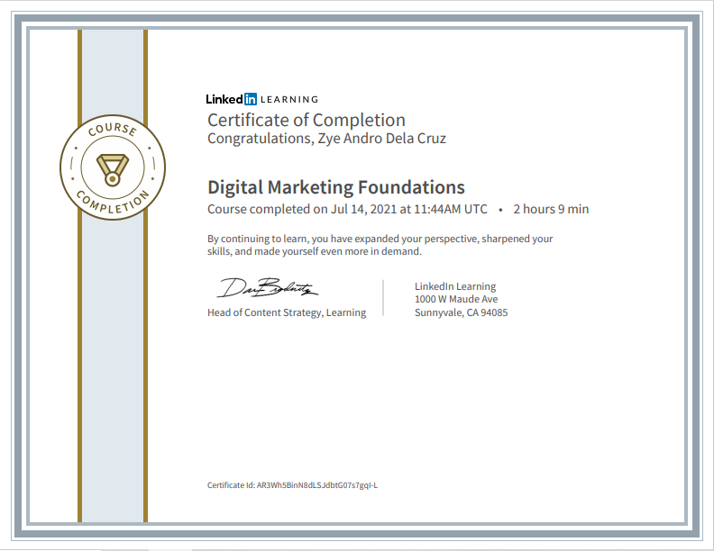 Digital Marketing Foundations