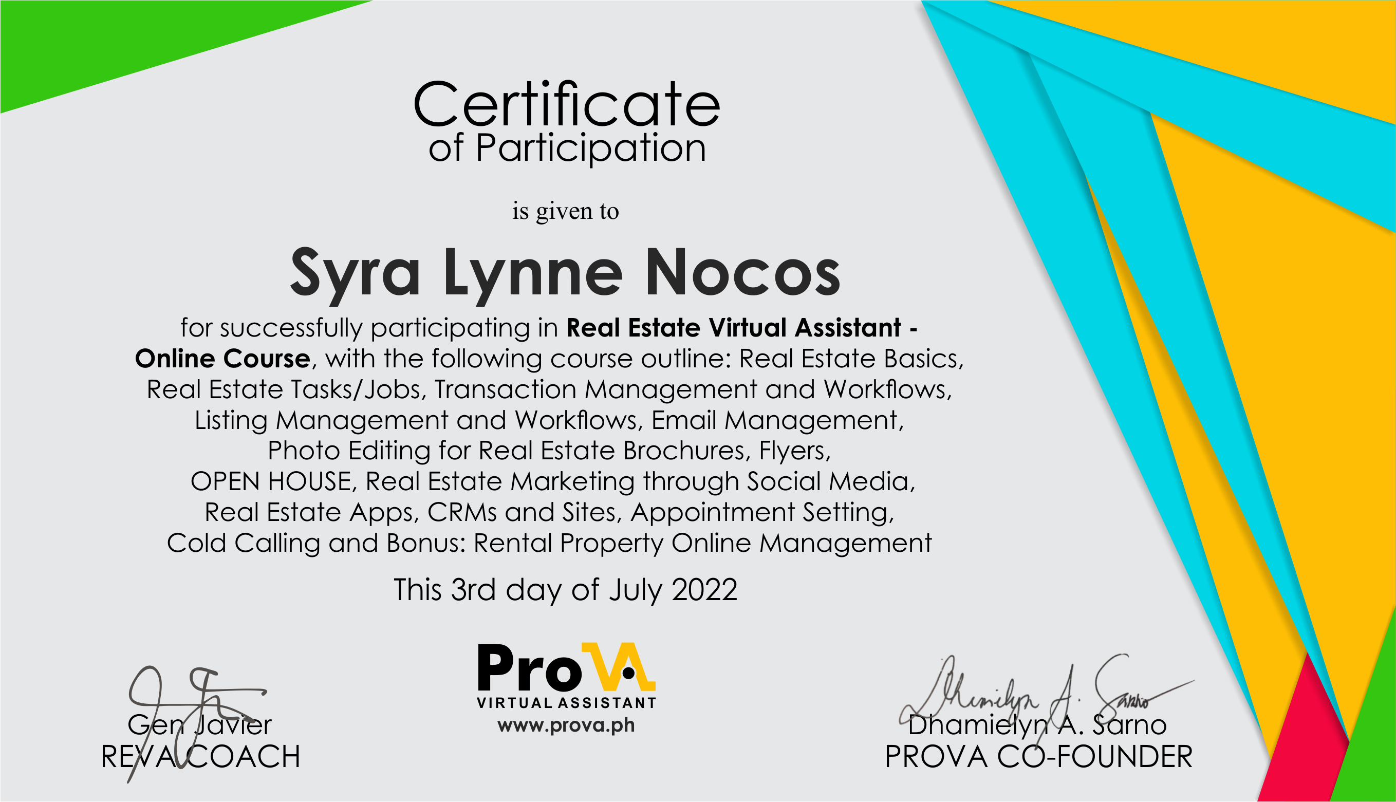 Real Estate Virtual Assistant