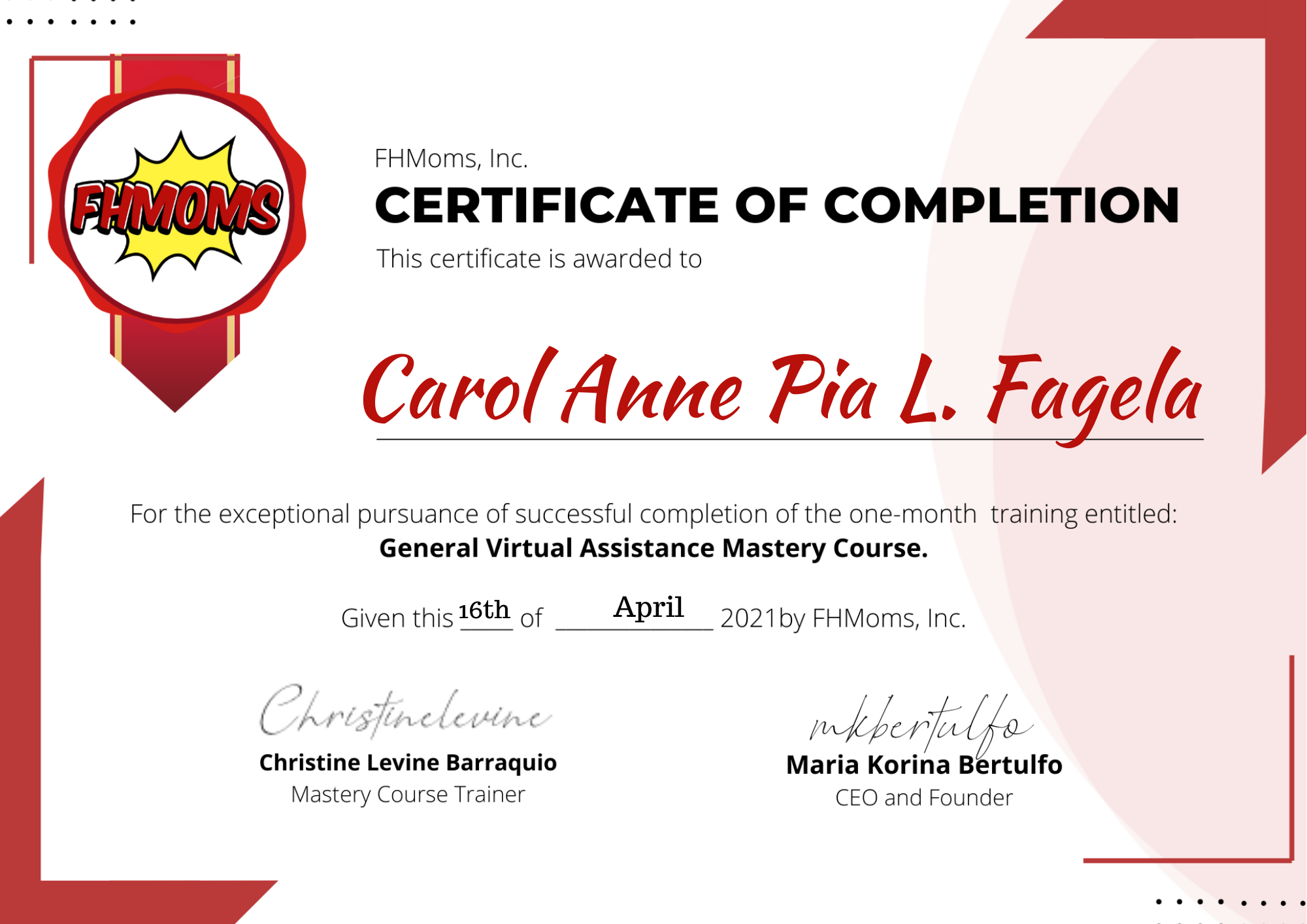 General Virtual Assistance