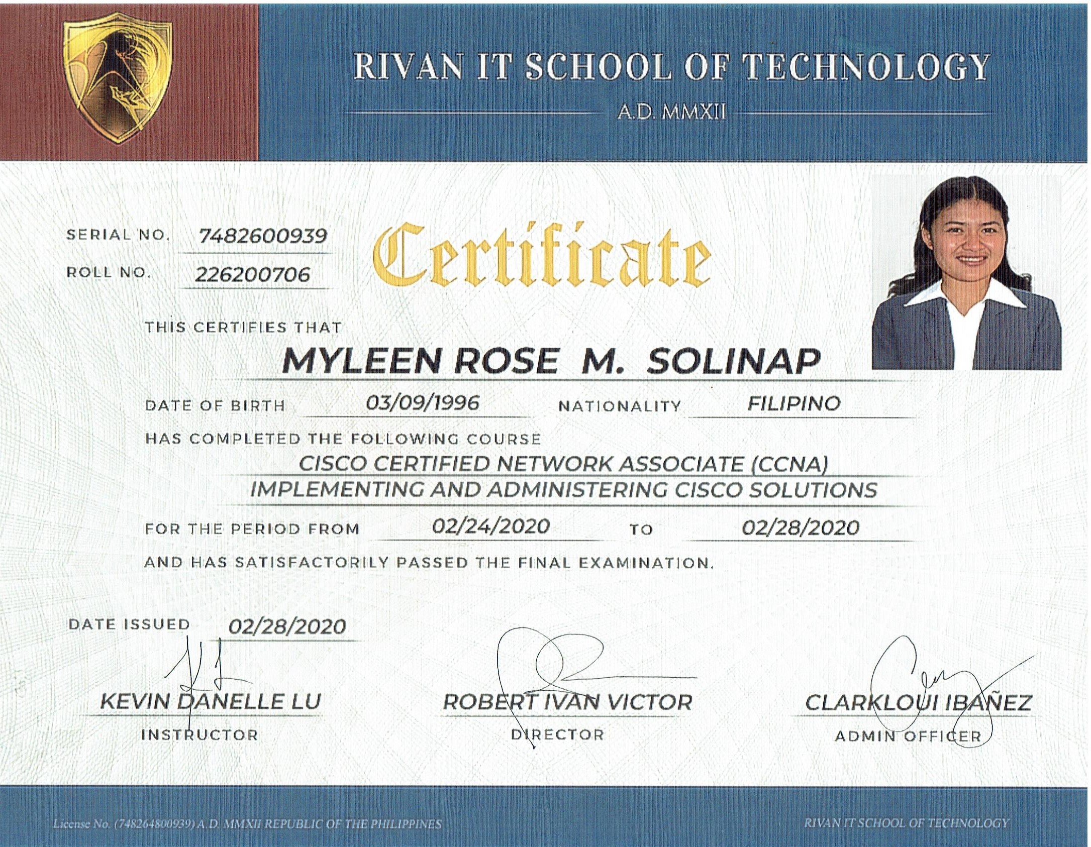 CCNA - Cisco Certified Network Associate