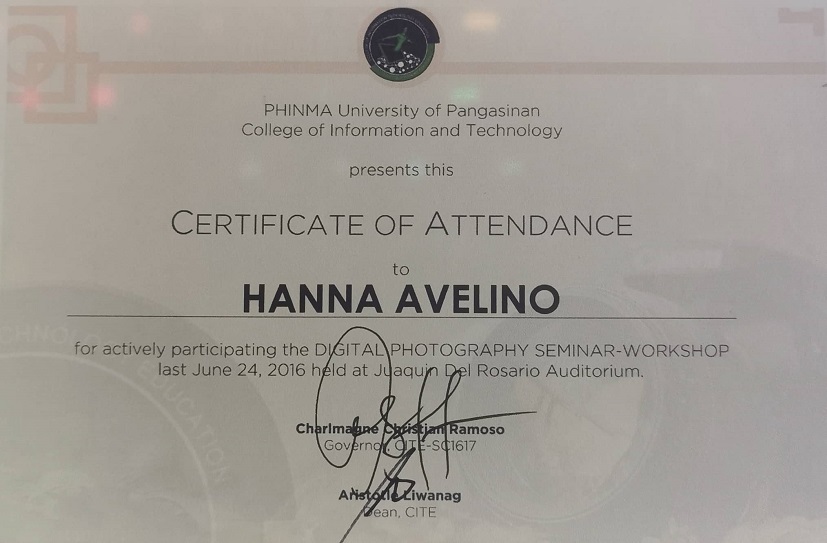 Digital Photography Workshop