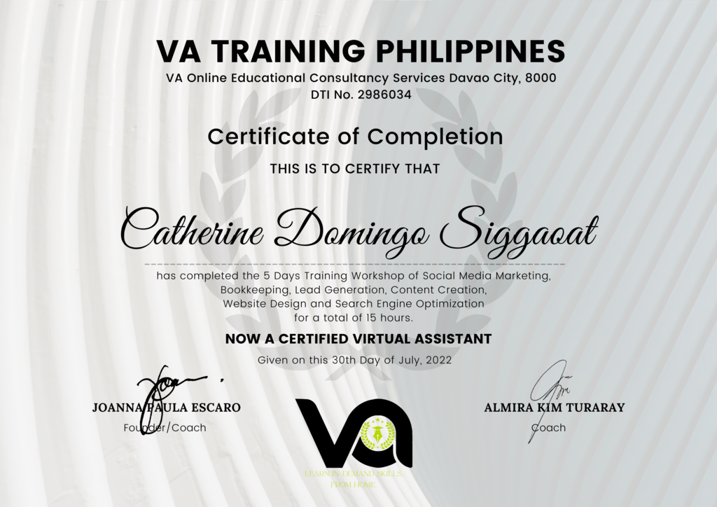 Virtual Assistant