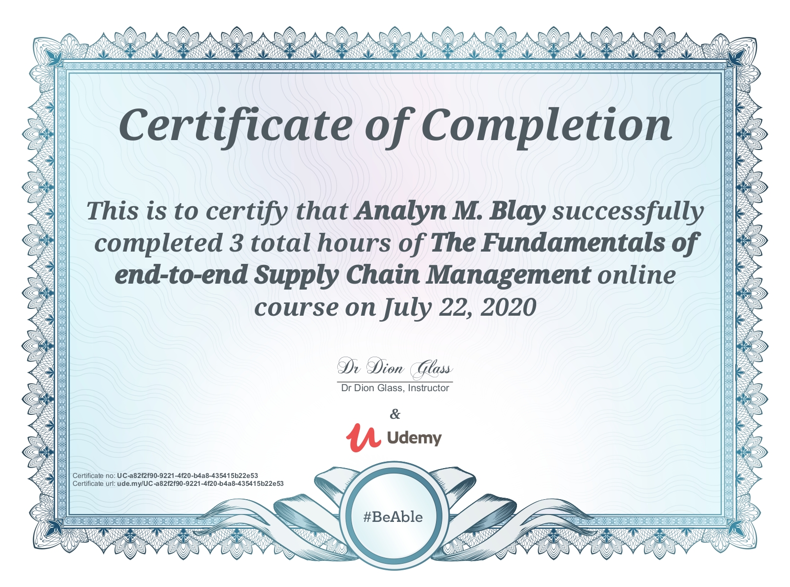 The Fundamentals of end-to-end Supply Chain Management