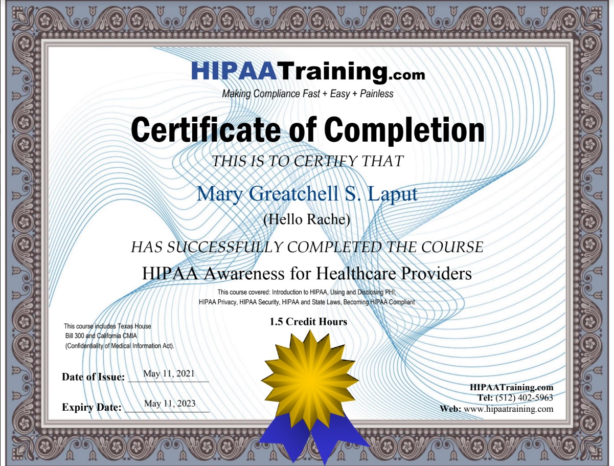 HIPAA Training