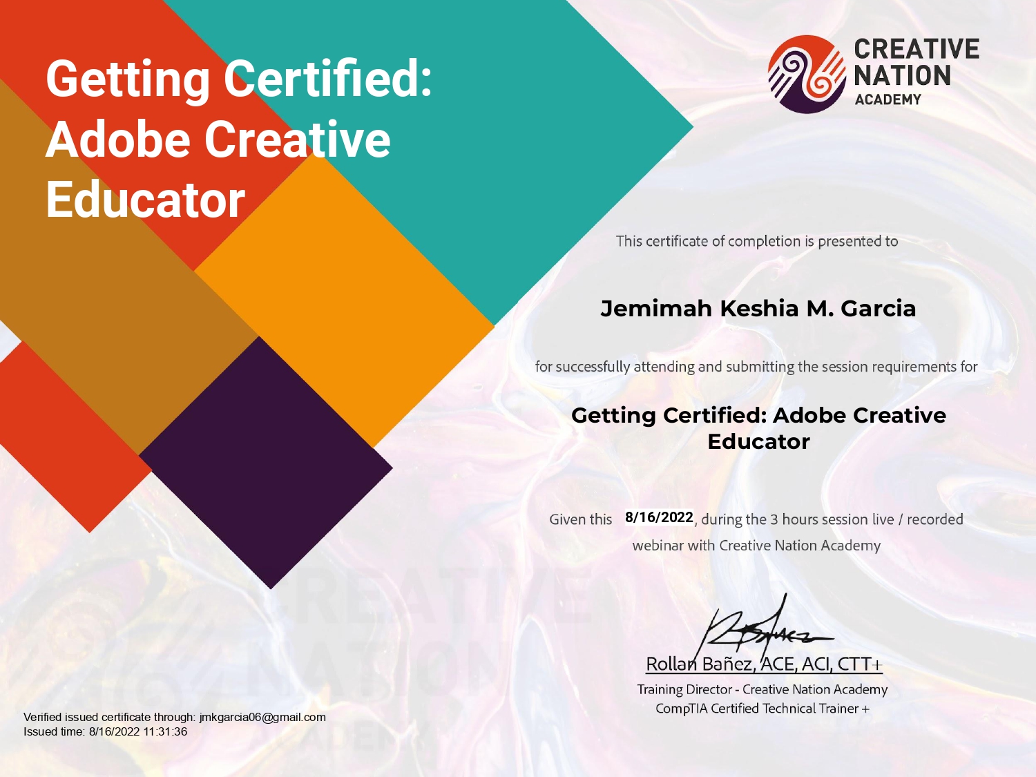 Getting Certified : Adobe Creative Educator