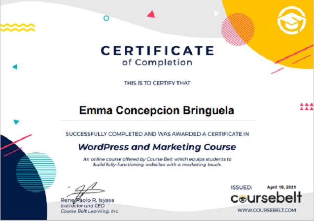 WordPress and Marketing - Coursebelt