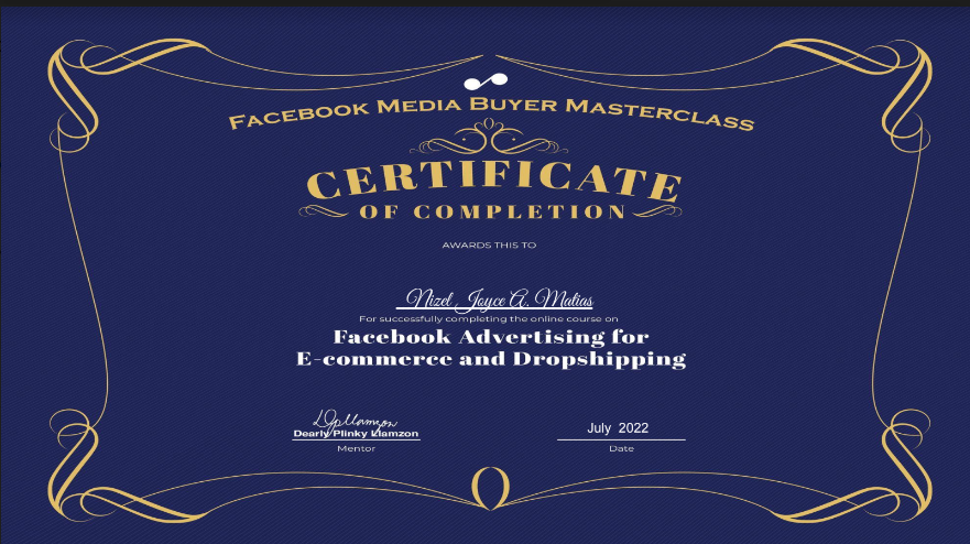 Certification