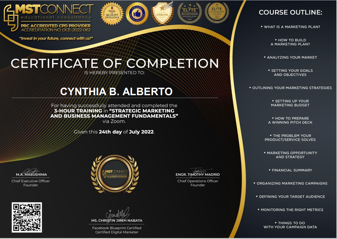 Strategic Marketing And Business Management Fundamentals